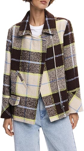 Desigual COAT_BEIGECHECK, 1001 RAW, XL