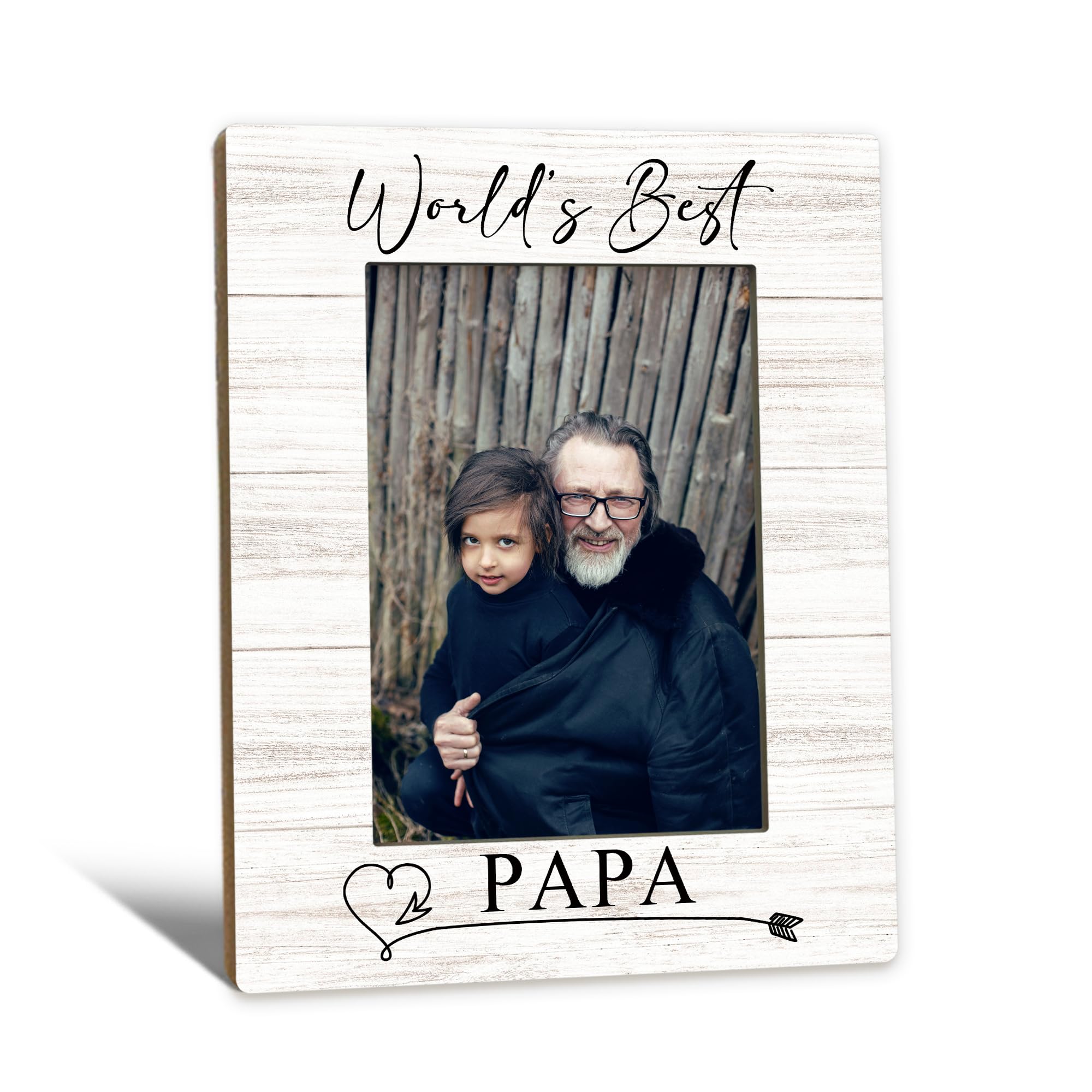 Cadre photo bois 12,7 x 17,8 cm objet décoration de qualité supérieure