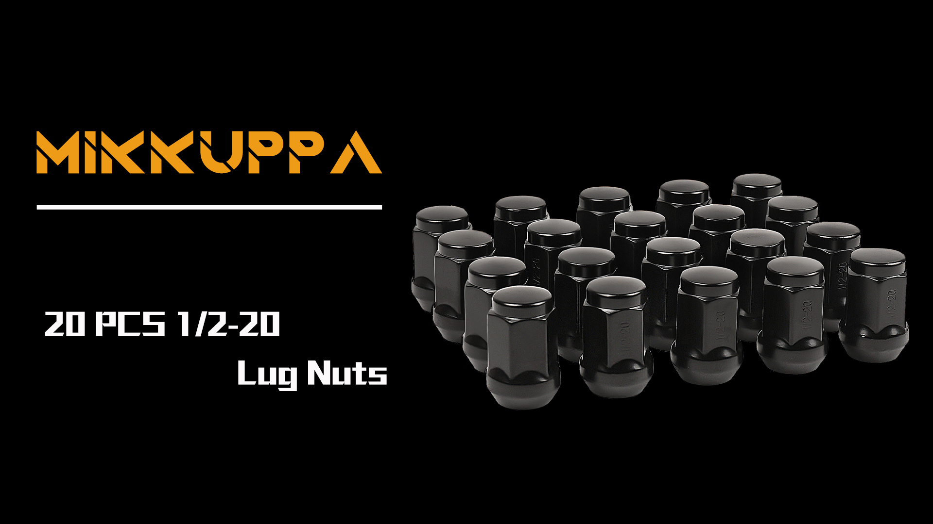 Amazon.com: MIKKUPPA 1/2-20 20PCS Lug Nuts - Replacement for Jeep