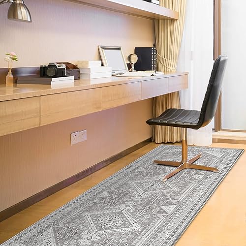 Miniatura 2 de Vernal - Alfombra antideslizante lavable a máquina, alto tráfico, no desprende pelusa, para suelo de cocina, pasillo, mesita de noche, lavandería,