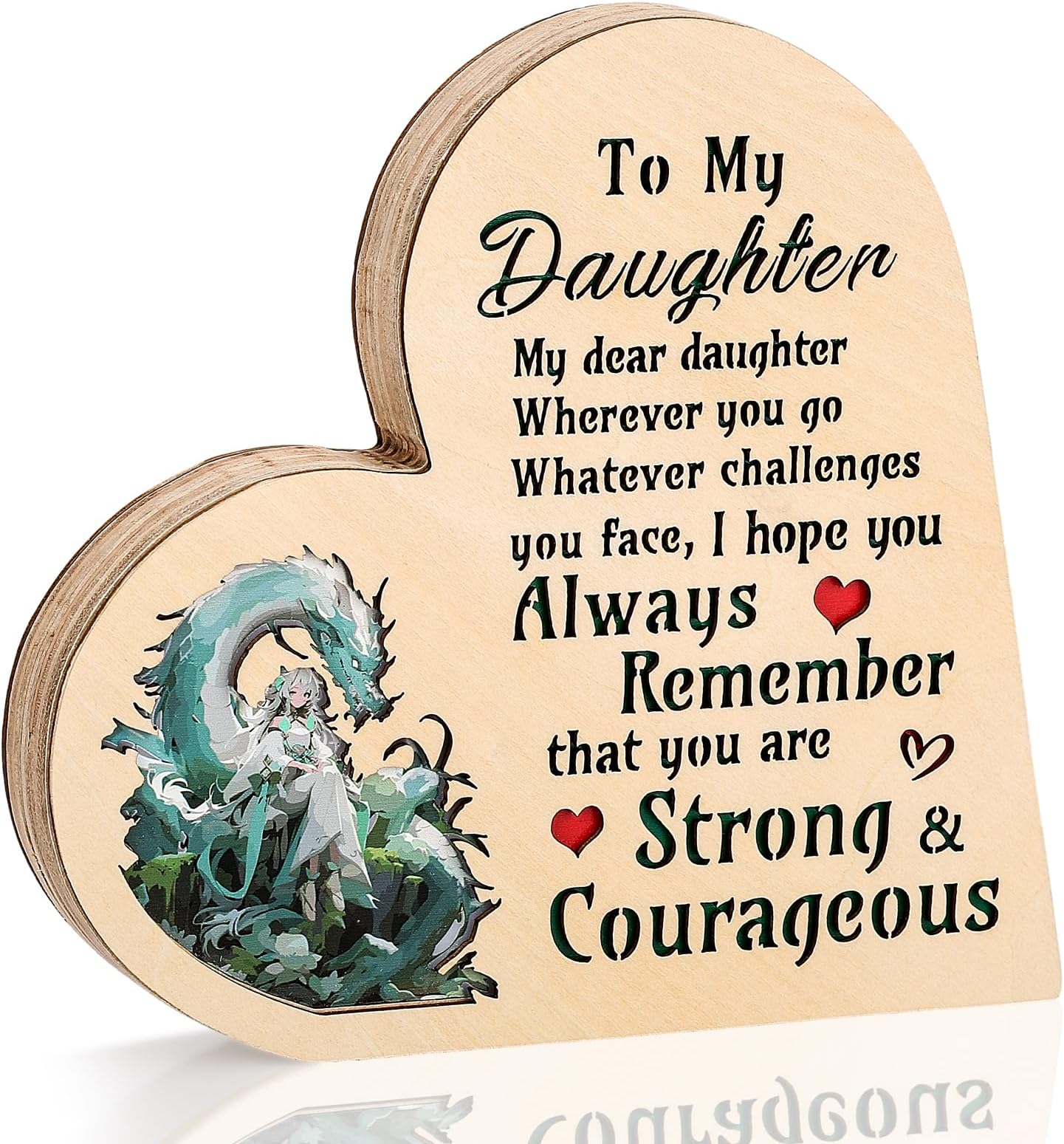 Aazon.co: Gifts For Daughter Fro O Unique - Crystal Heart Gifts
