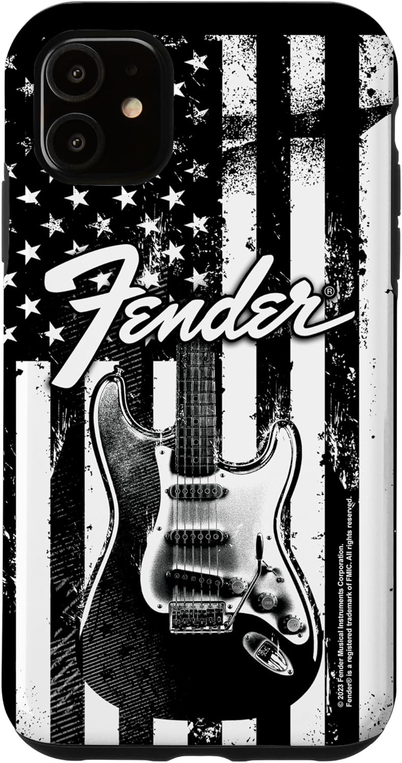 Fender Retro 4th Of July Americana Guitar Stars & Stripes Case for iPhone 13