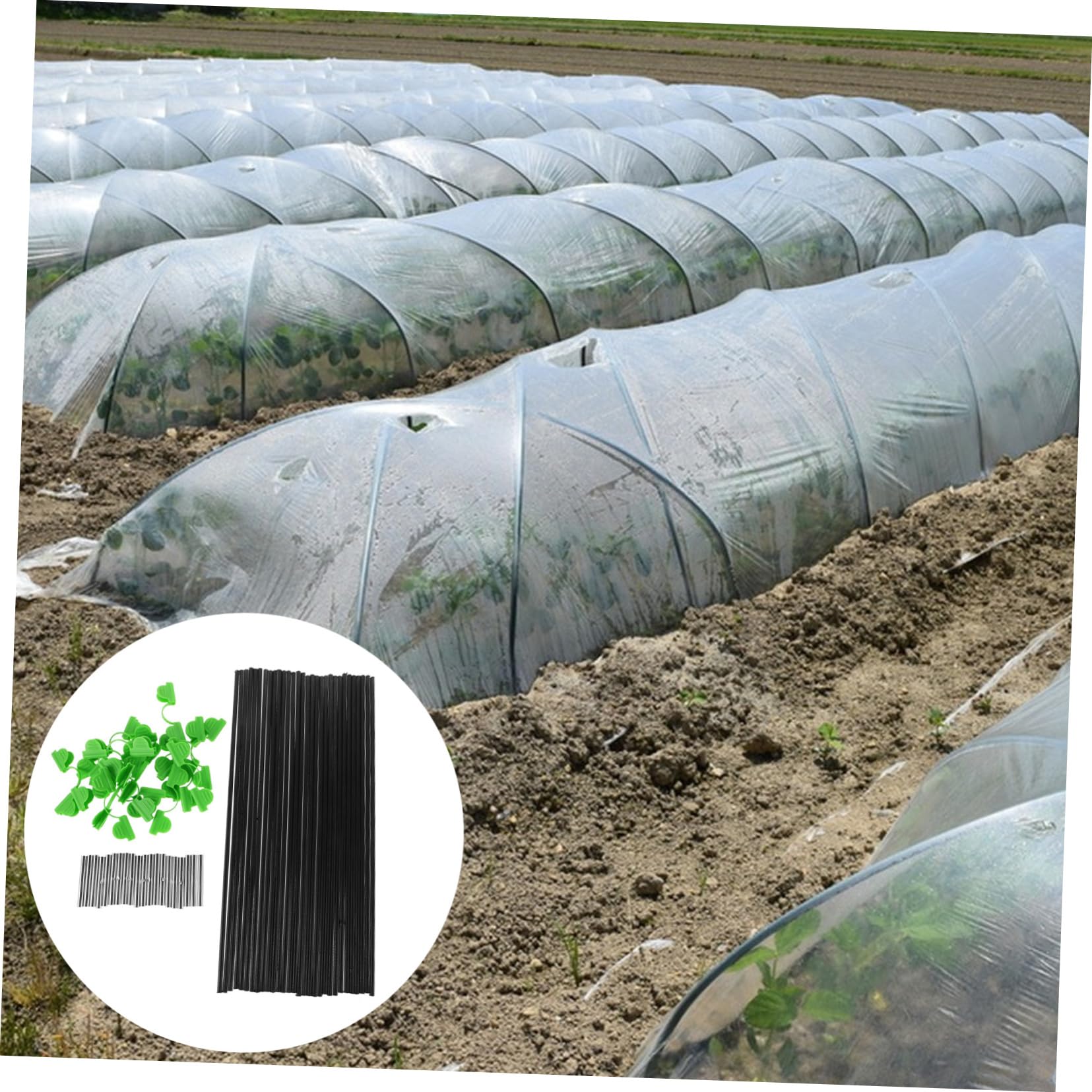 BESTonZON Arceaux de Jardin pour Potager Surélevé Réglables, 1 Lot
