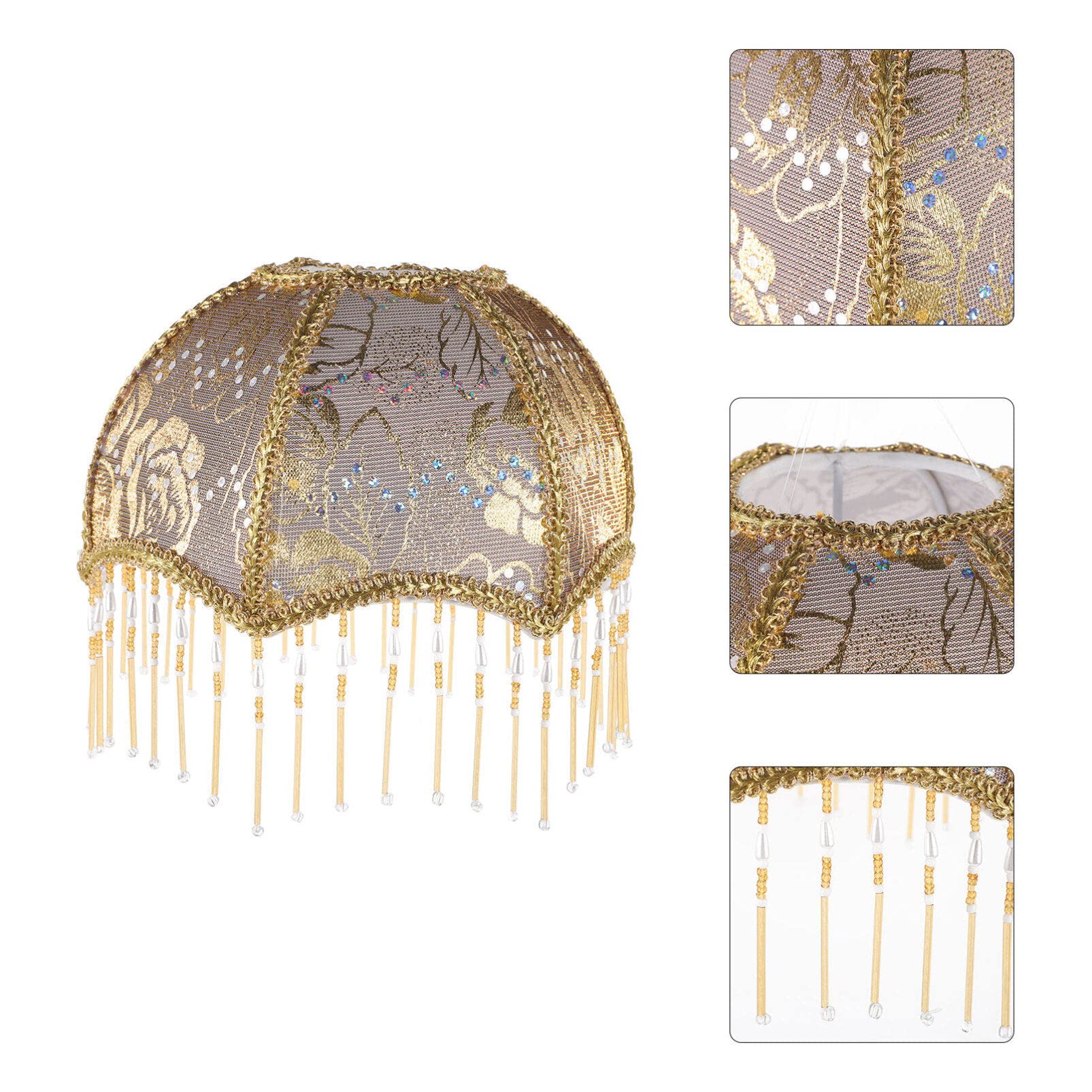 Gadpiparty Paralume a Forma di Ombrello e Acrilico Design Stampato Elegante Resistente e Decorazione Casa Stili multipli per Lampade E27 Adatto per Lampade a Sospensione