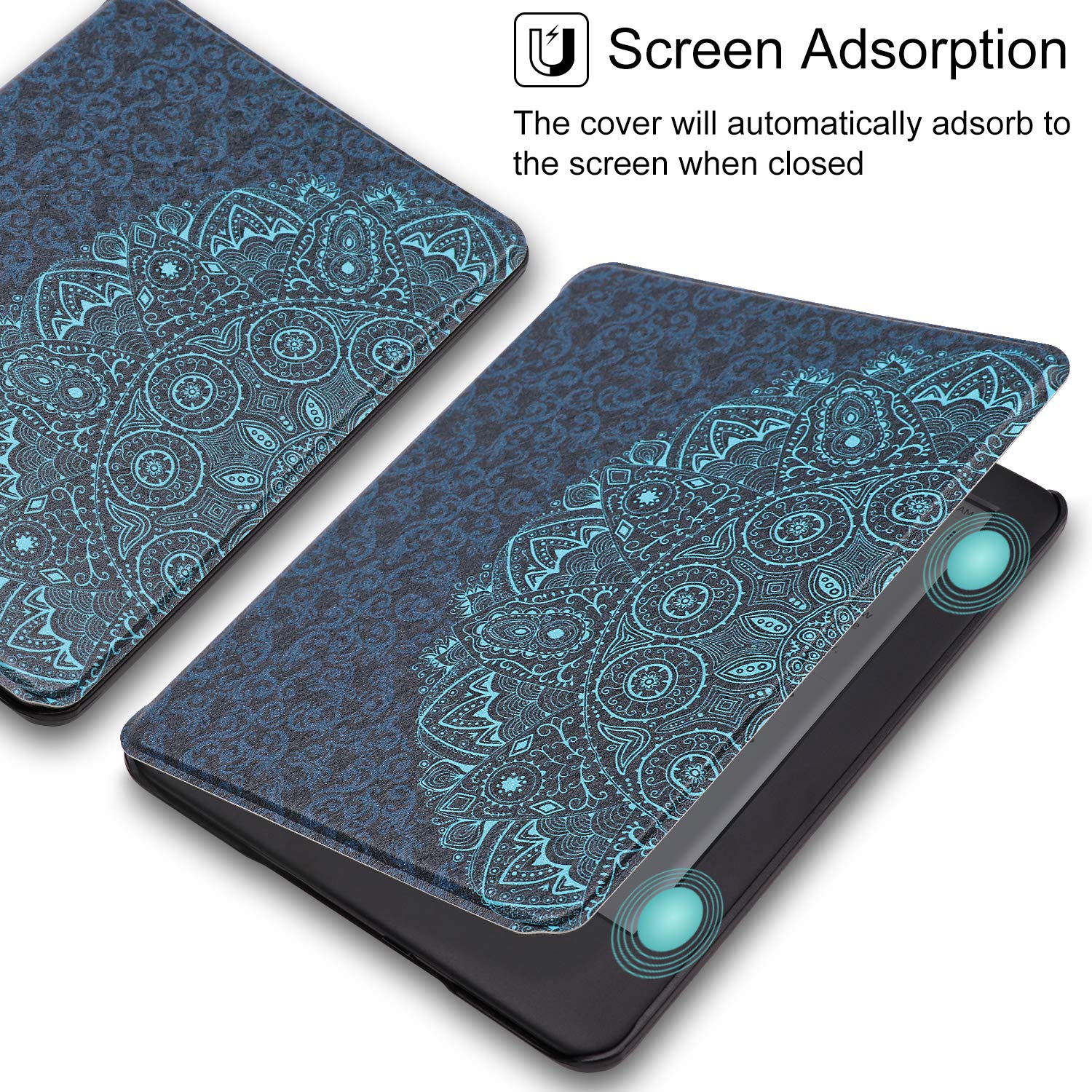 Amazon.com: WALNEW Cover Only for Kindle (Model No. J9G29R) 10th