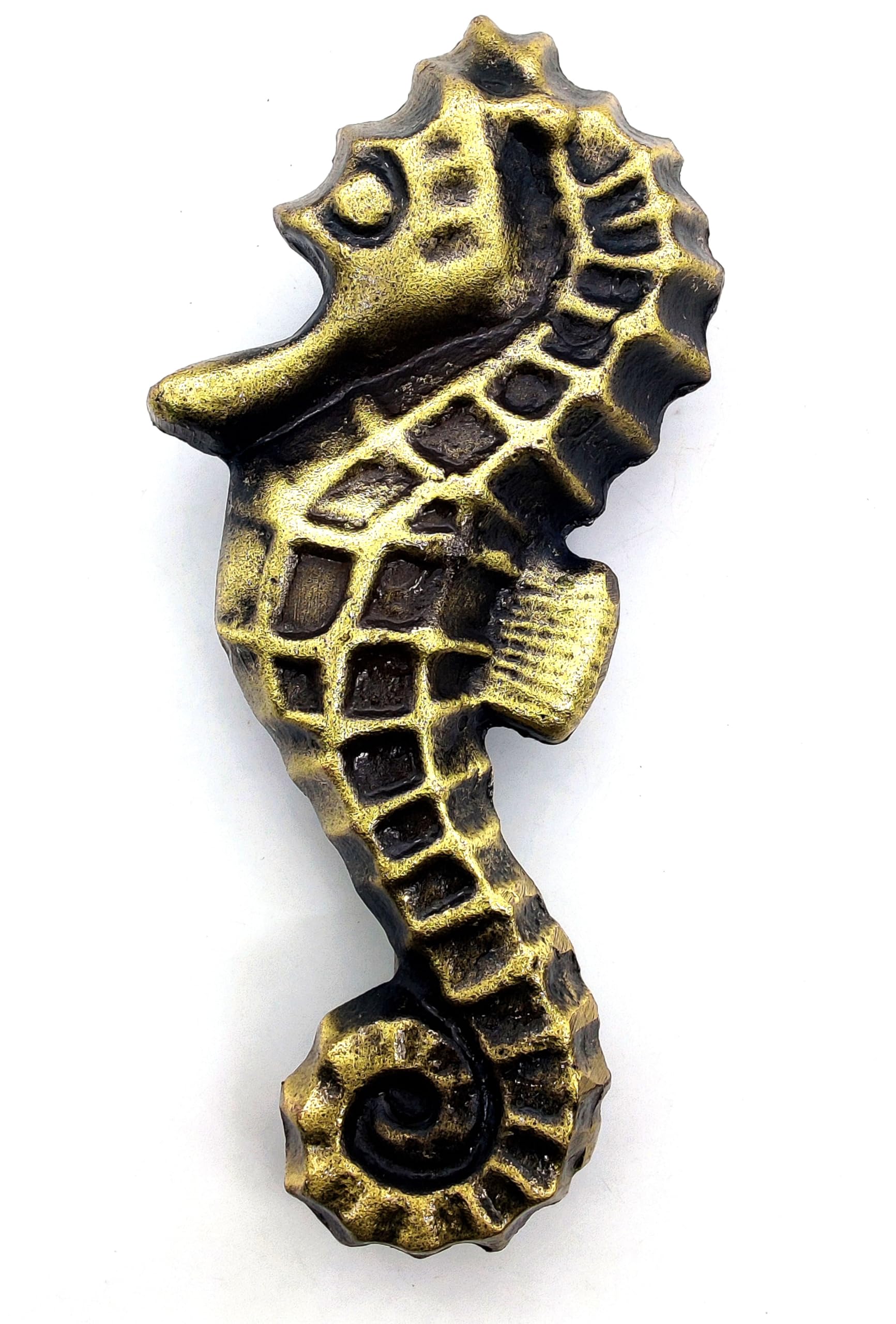 Aldaba de metal resistente con acabado antiguo para decoracion clasica