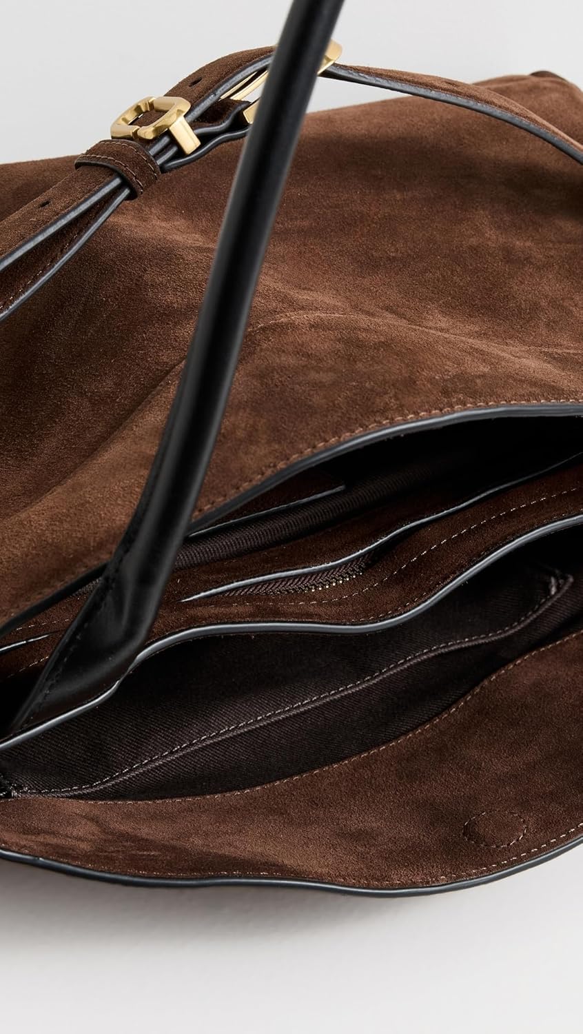 Marc Jacobs womens The Suede Dakota Satchel - Image 5