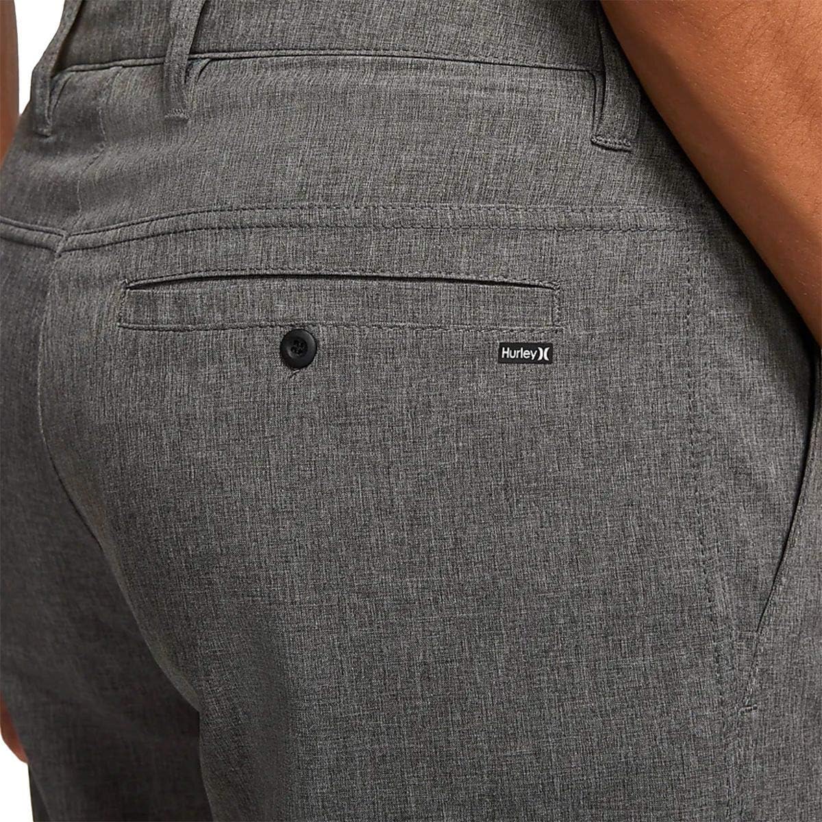 Hurley CK4535H03240IN 20" 4-Way Stretch Boardshorts Black Heather 40 9 Black Heather 40IN