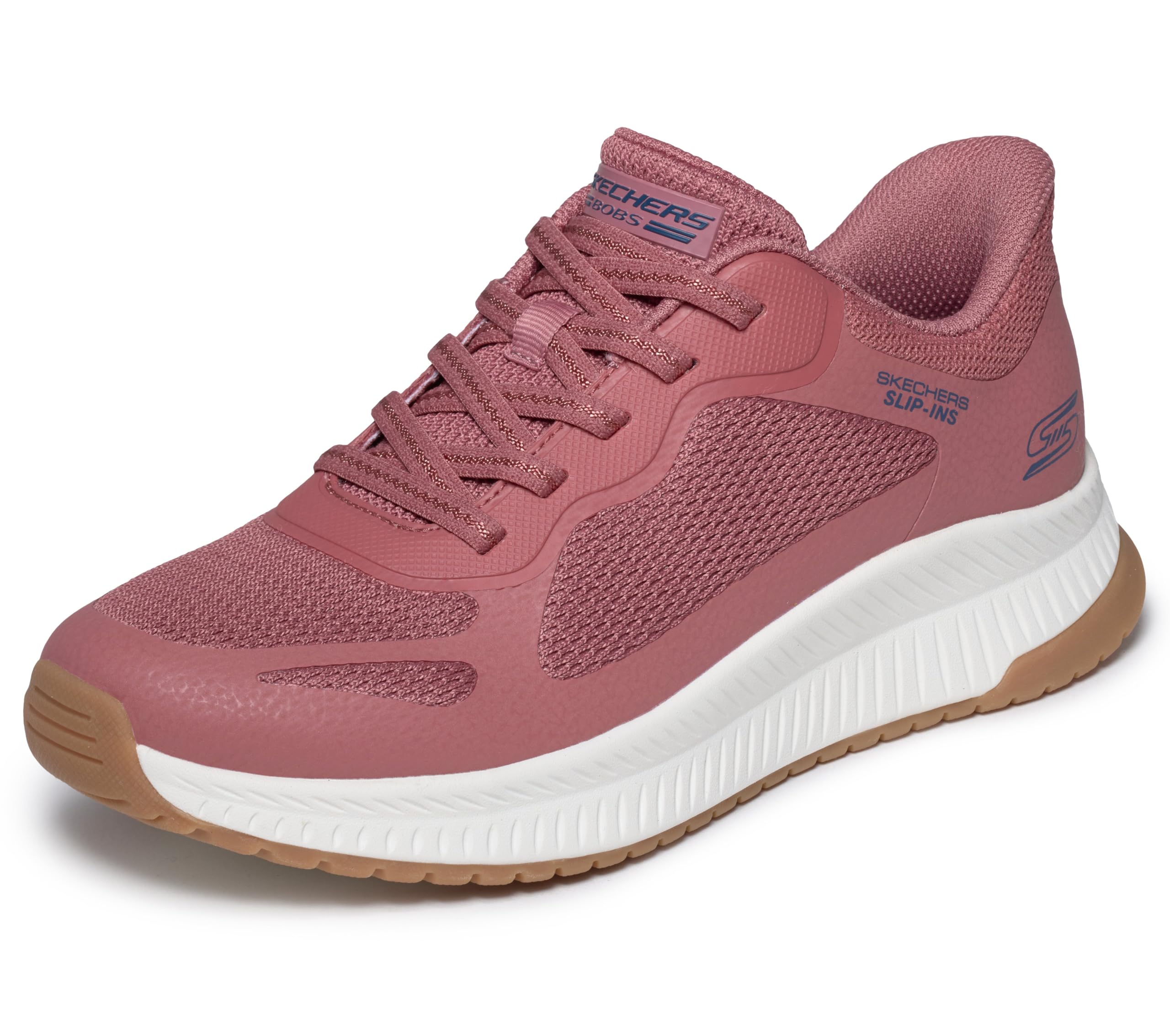 Skechers Womens Hands Free Slip-ins Bobs Squad 4 - Staple Look