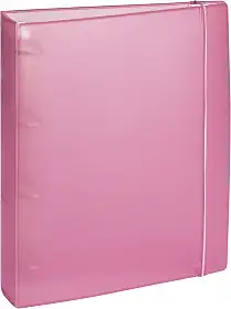 Acrimet Fichário Universitário 4 Argolas A4, Cor Rosé Clear, 805.3