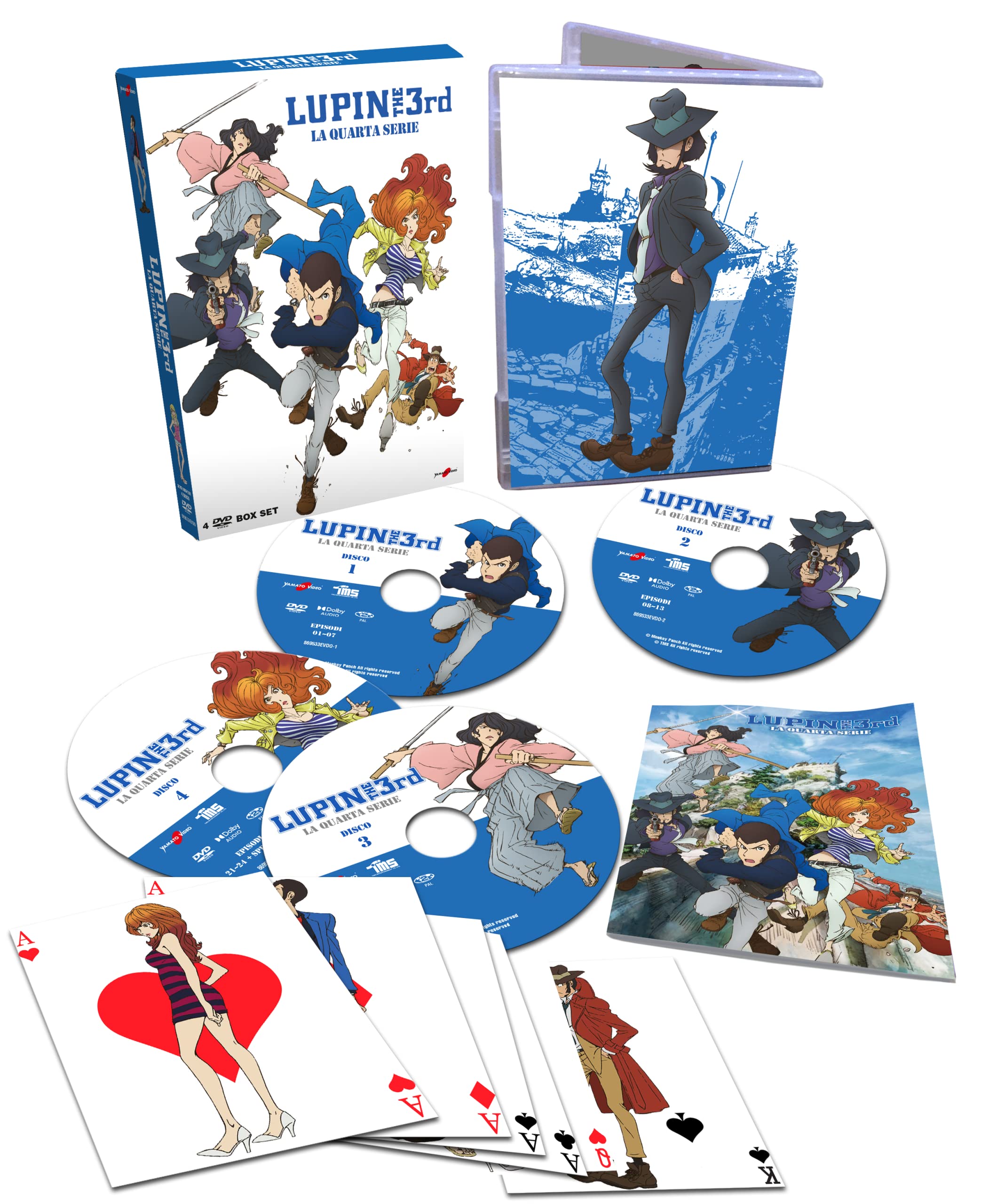 Lupin III - La Quarta Serie (4 Dvd)