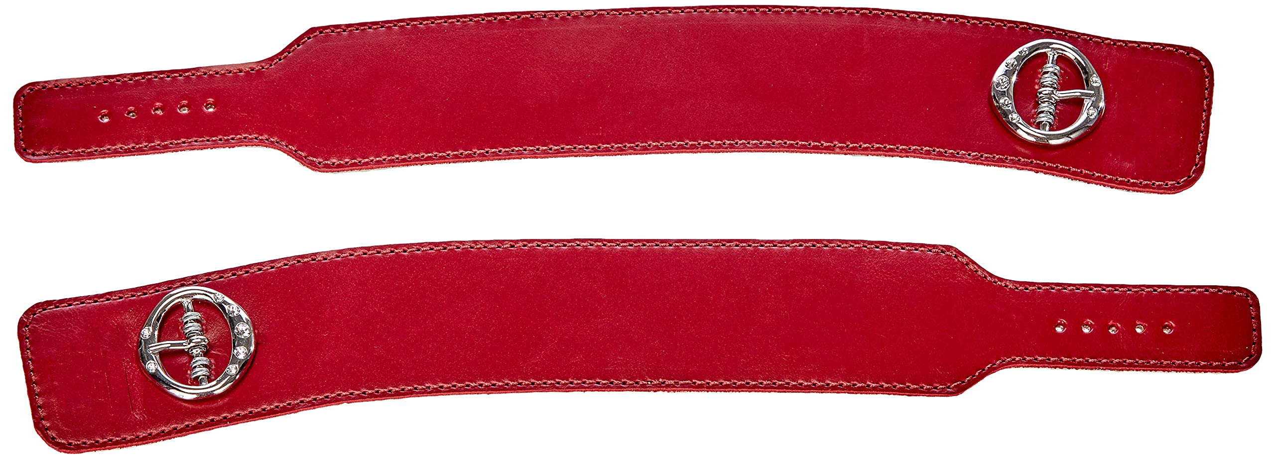 Berkemann Unisex Interchangeable Strap, Original Sandals, Elegant Wooden Shoe Red Size: 2 UK