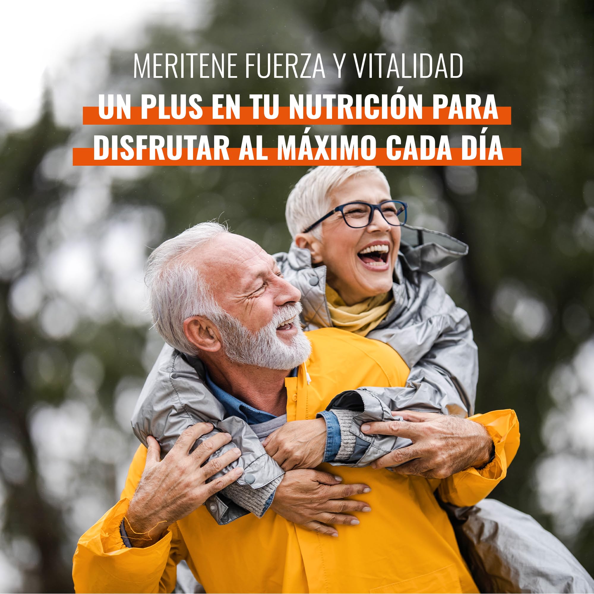 Meritene | Fuerza y Vitalidad |Sabor Neutro | Fuerza para tus Músculos, Vitalidad para ti | Solución Nutricional para Adultos con Proteínas, Vitaminas y Minerales| 7 Sobres | 350 gr (Paquete de 4)