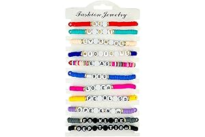 11Pcs Thick Braided Bracelets for Music Lovers