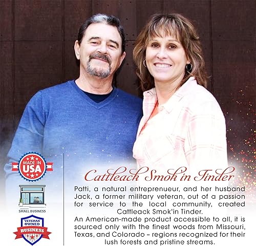 Miniatura 9 de Cattleack Smok'in Tinder - Delicias con infusión de madera - Chips de madera para ahumar cócteles, paquete variado, paquete de 5, 4 onzas cada una,