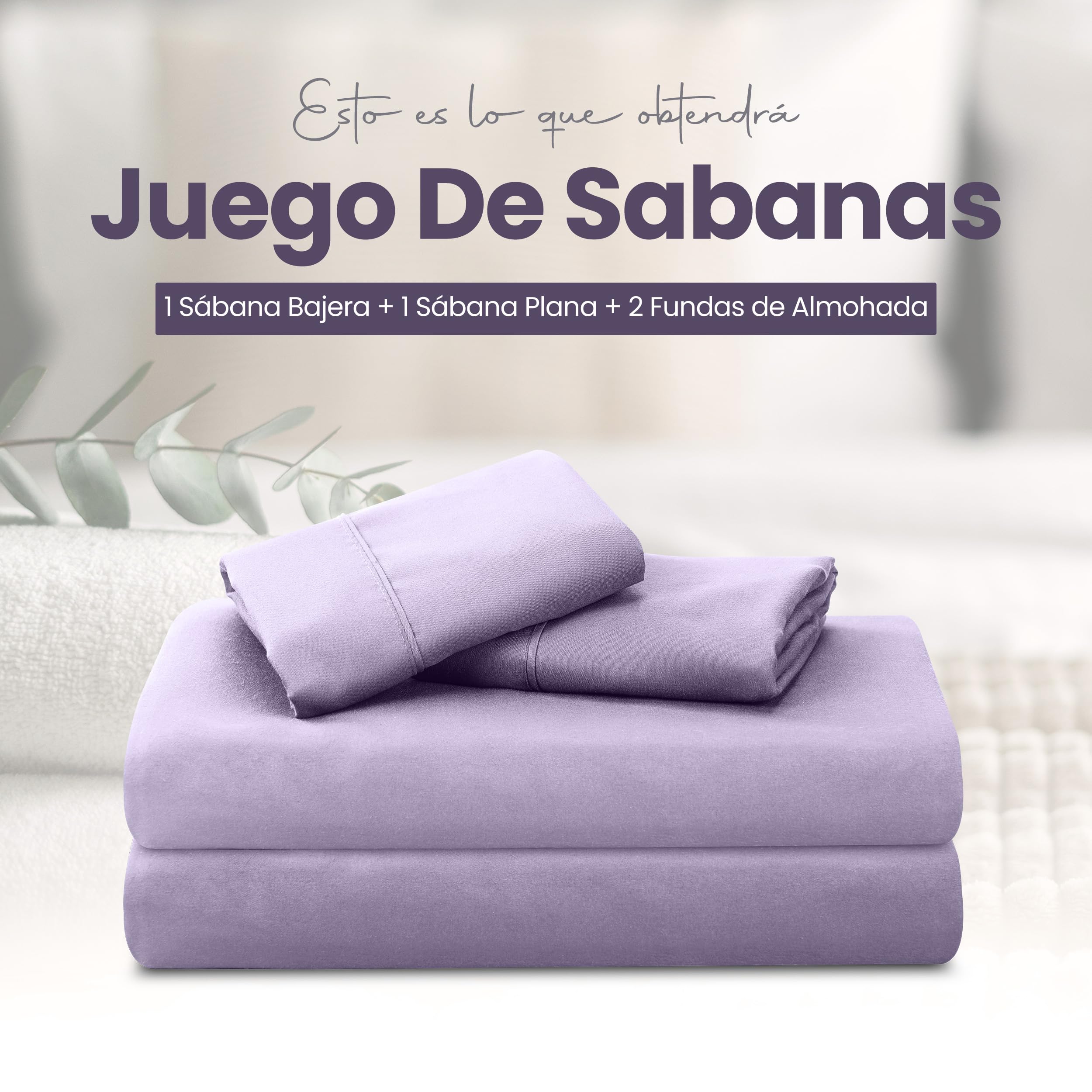 Utopia Bedding Juego de Sabanas 4 Piezas 135x190 - Poliéster Microfibra Cepillada - Oeko-Tex Certificado - Sábana Bajera, Sábana Plana y 2 Fundas de Almohada 50x75 (Cama 135, Gris) — view 124