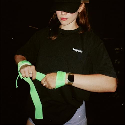 Miniatura 4 de UPPPER Correas de levantamiento de pesas con neopreno acolchado para peso muerto, entrenamiento de fuerza, entrenamientos de gimnasio, correas de