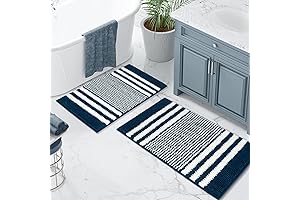 Starryle Nautical Bathroom Rugs Set: Comfort and Style for Your Bathroom