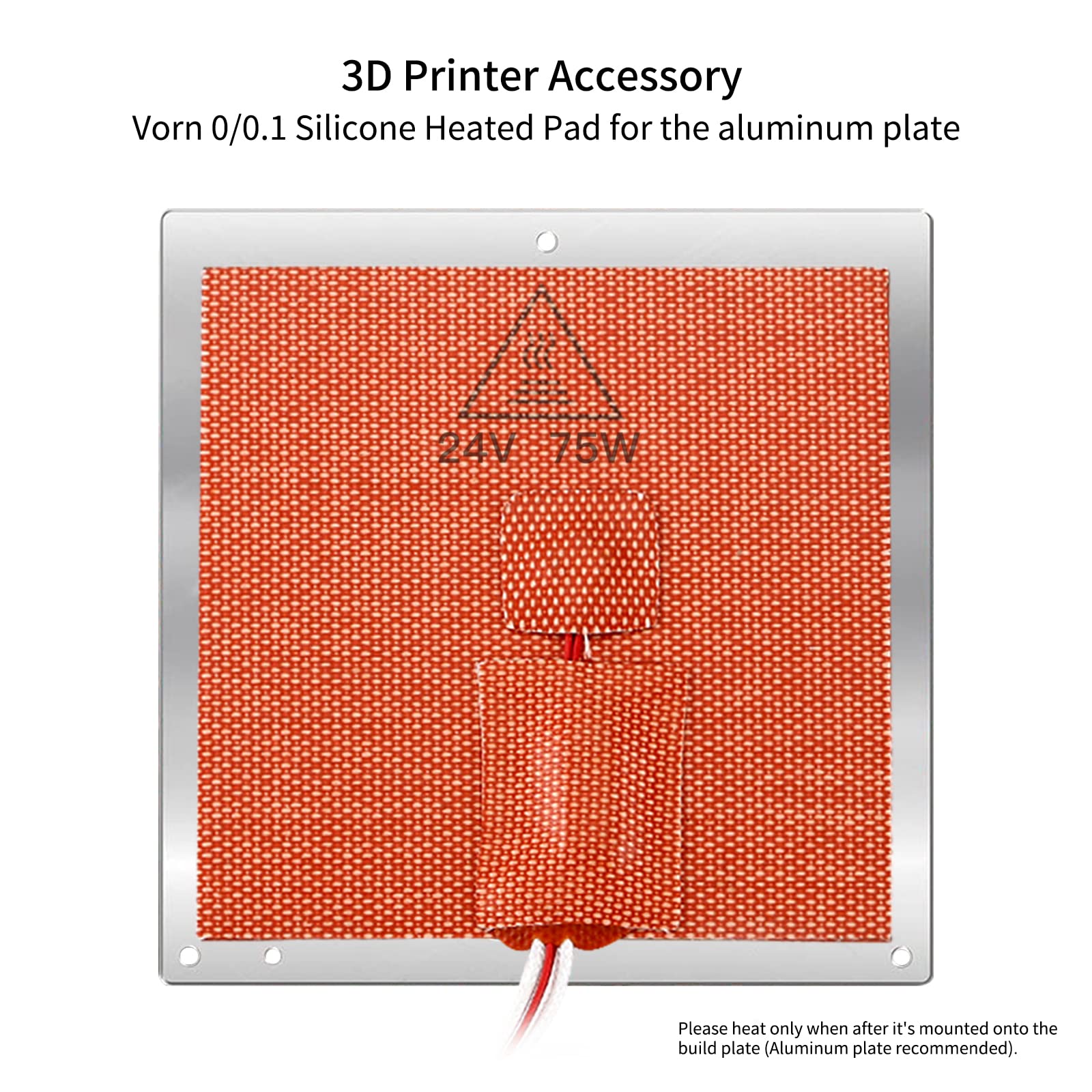 Amazon.com: FYSETC 3D Printer Voron0.1 Silicone Heater Pad - 24V