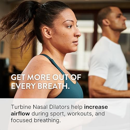 Miniatura 3 de Rhinomed Dilatador nasal de turbina para respiración atlética: mejora el flujo de aire durante el ejercicio