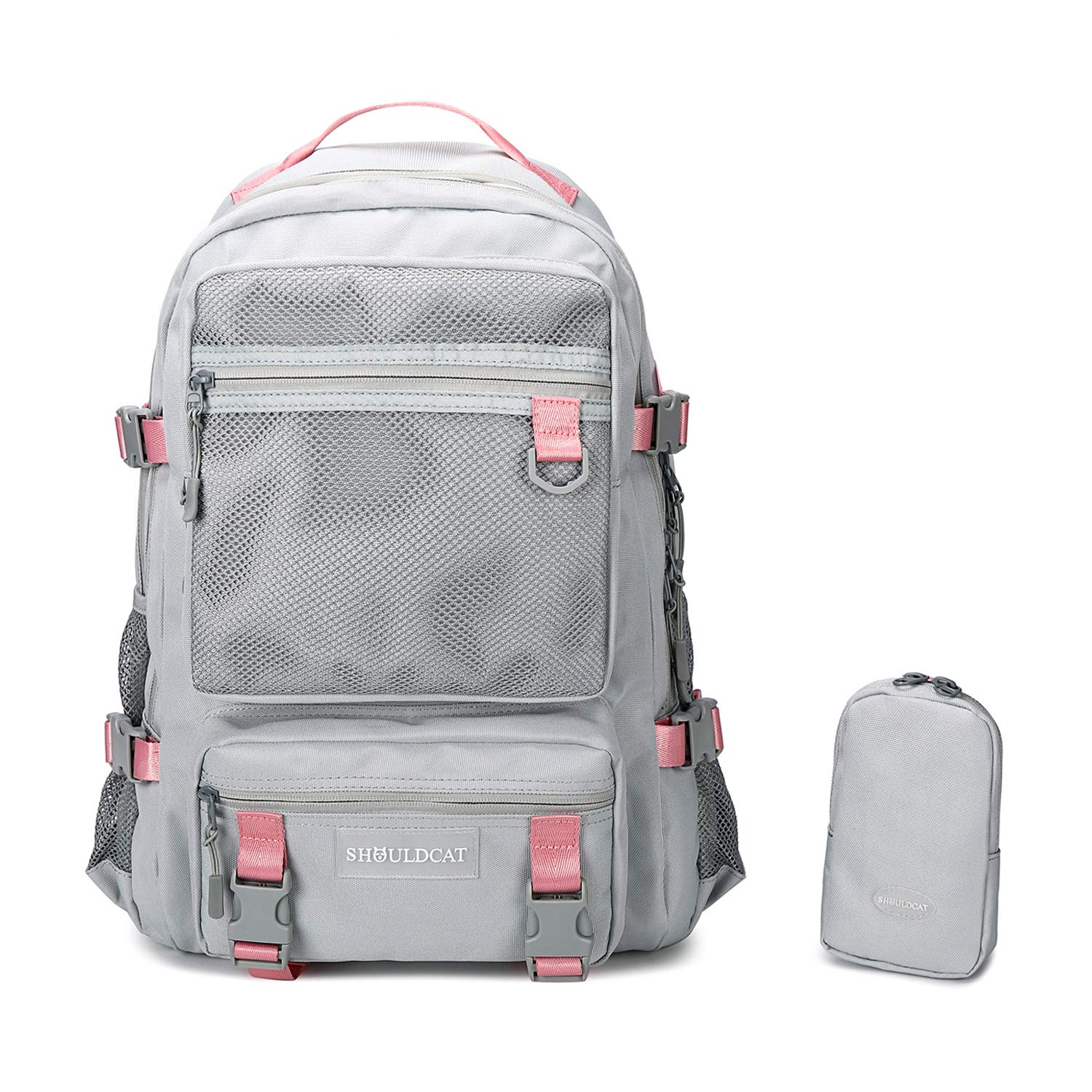 FANDARE Unisex Zaino Casual Cartella Borsa a tracolla Ragazzo Ragazza Borsa da scuola con Astuccio Zainetto Adolescente Borse a Zaino Zainetti Daypacks per Scuola Festa All'aperto Viaggio Shopping