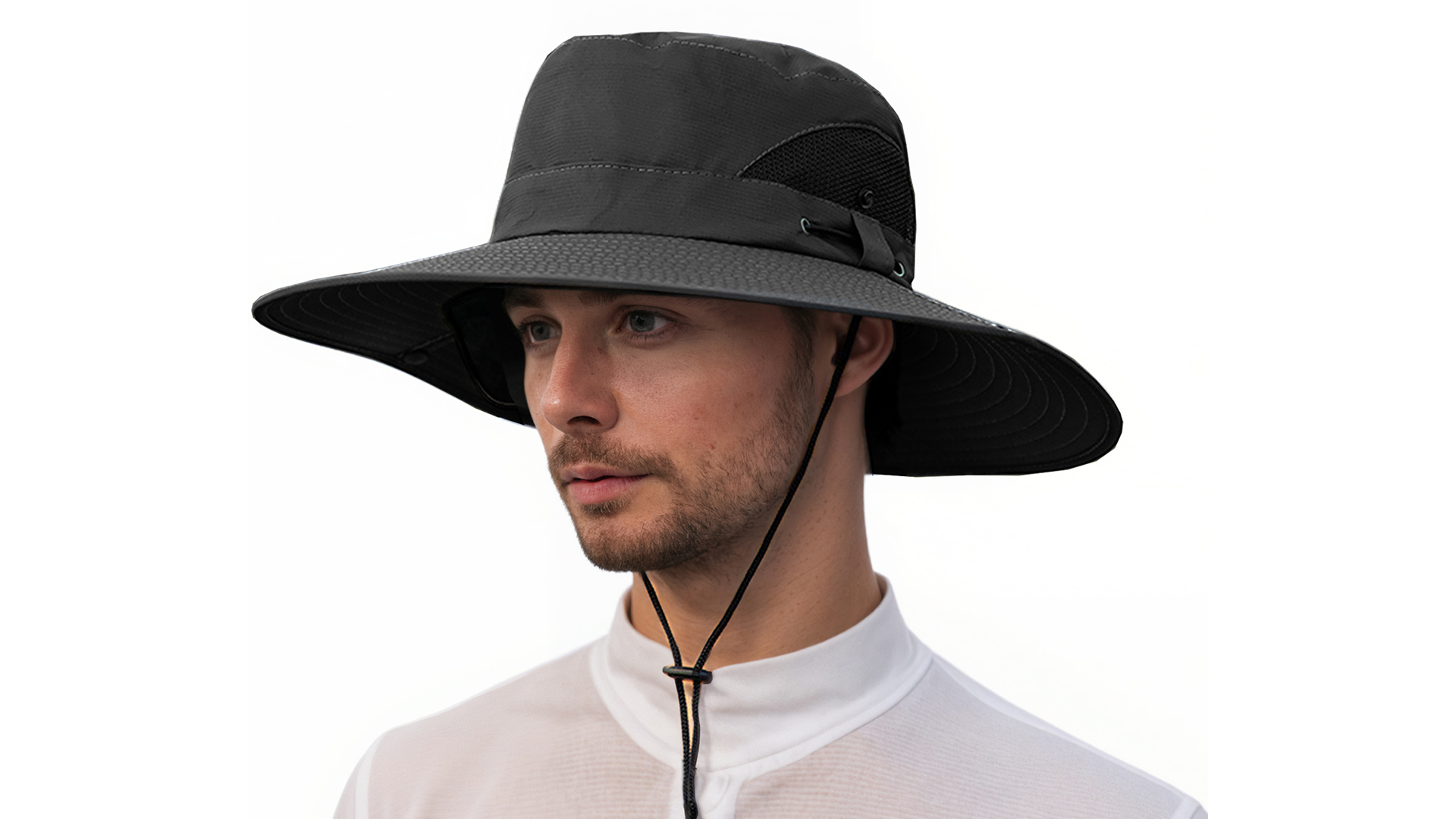Sombrero de ala ancha para hombre y mujer miniatura 7