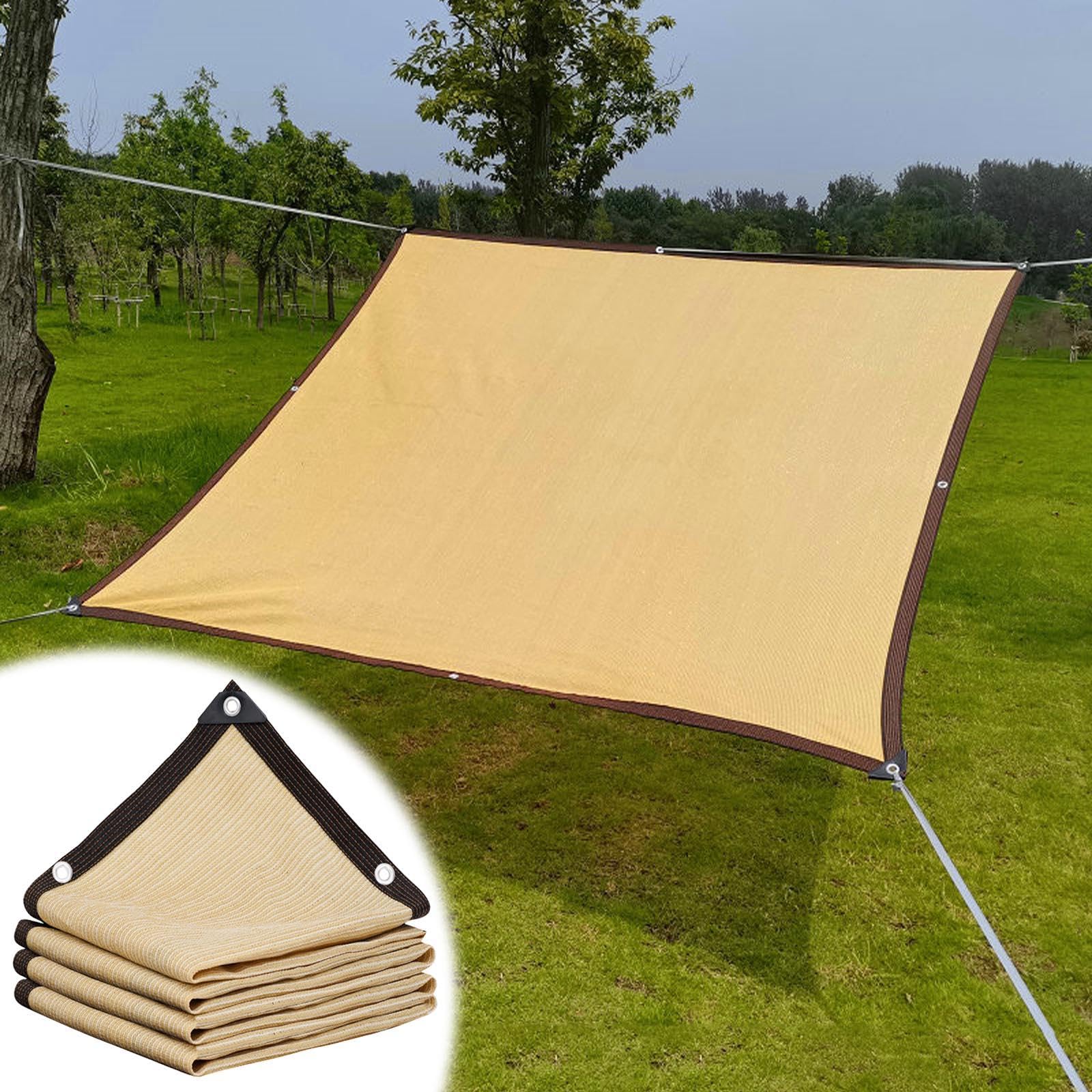 Shade Net,70% Sunblock Cloth,Uv Resistant Net Cover,Outdoor Privacy Screen Shade Mesh Cloth,Thickened Heat Insulation Net,for Patio Porch Pergola Greenhouse Garden,LxW-7x8m/23x26.2ft