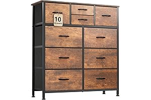 YITAHOME Spacious Dressers for Bedroom with 10 Drawers