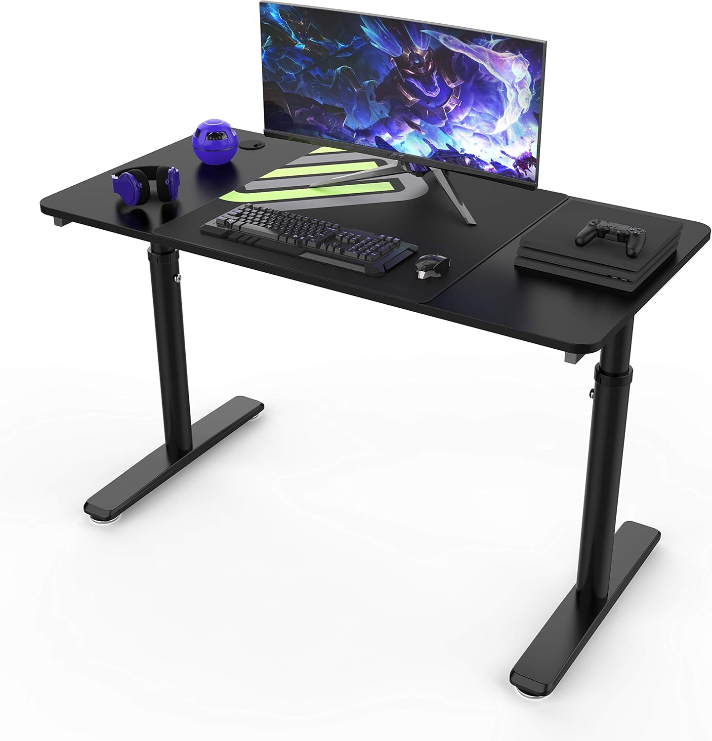 Best Deal Product It's_Organized Gaming Desk, 47 Inch Height Adjustable Gaming Computer Desk,PC Gaming Desk Study Writing Laptop Table Workstation, Home Office Gaming Desk Multi-Functional,Black 🔥 Crazy Deals It's_Organized Gaming Desk, 47 Inch Height Adjustable Gaming Computer Desk,PC Gaming Desk Study Writing Laptop Table Workstation, Home Office Gaming Desk Multi-Functional,Black