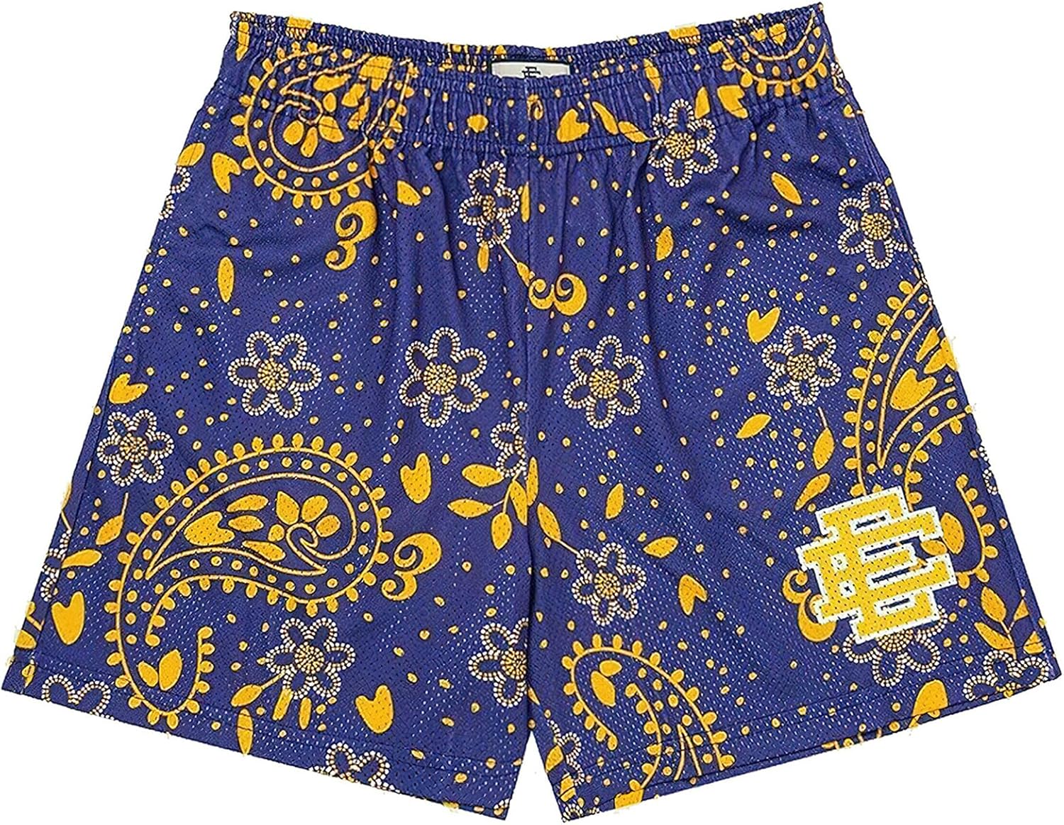 Eric Shorts Casual Streetwear Basketball Shorts Mesh Graphic Aesthetic Running Workout Shorts