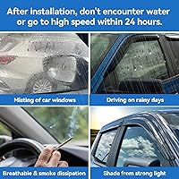 Vista 3 de Protección contra lluvia para ventanas para Ford Explorer/Mercury Mountaineer 2002-2010, protector de visera de ventana, deflector de viento