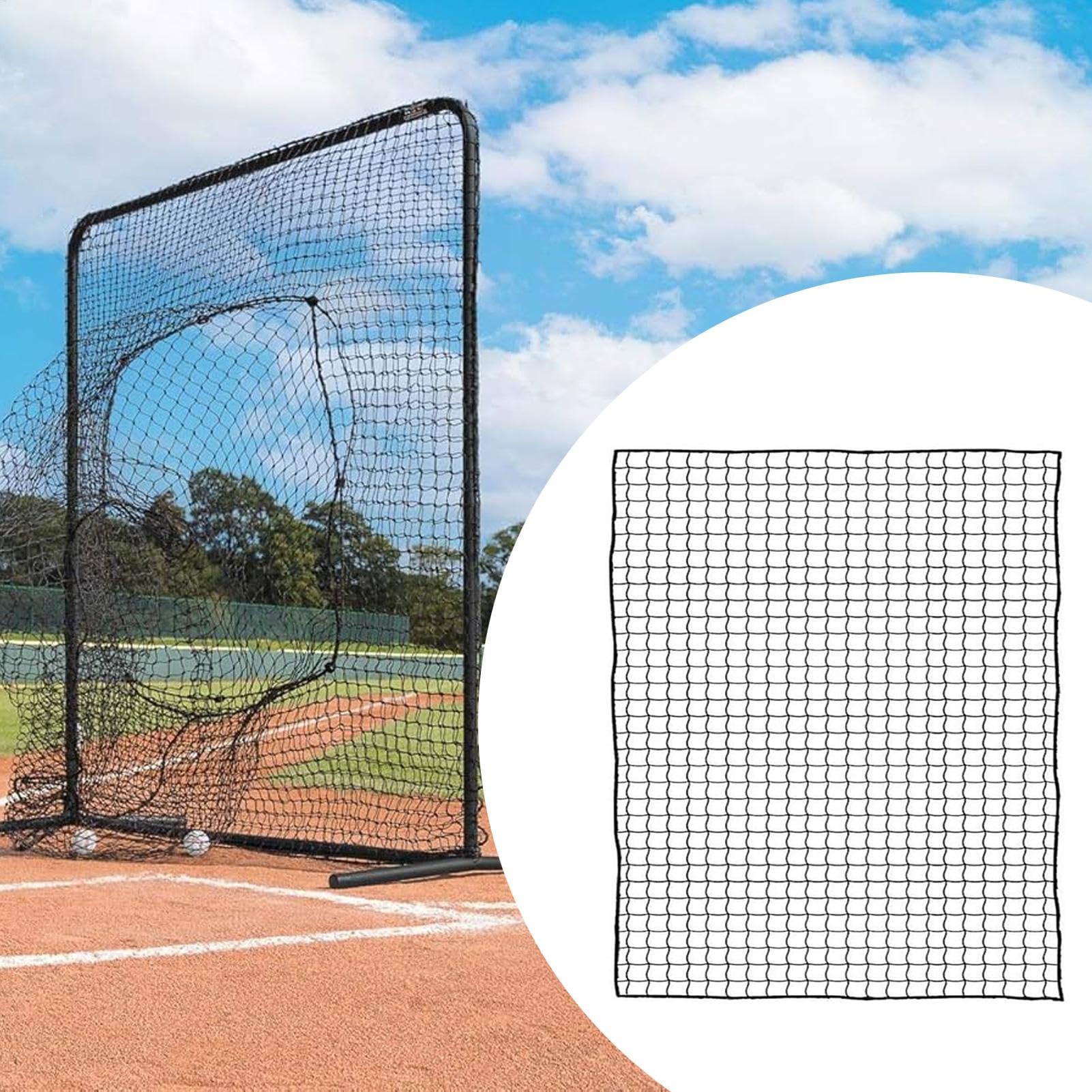 Baseball schlägt Netz, Softball -Schlagen NET Softball -Übungsnetz