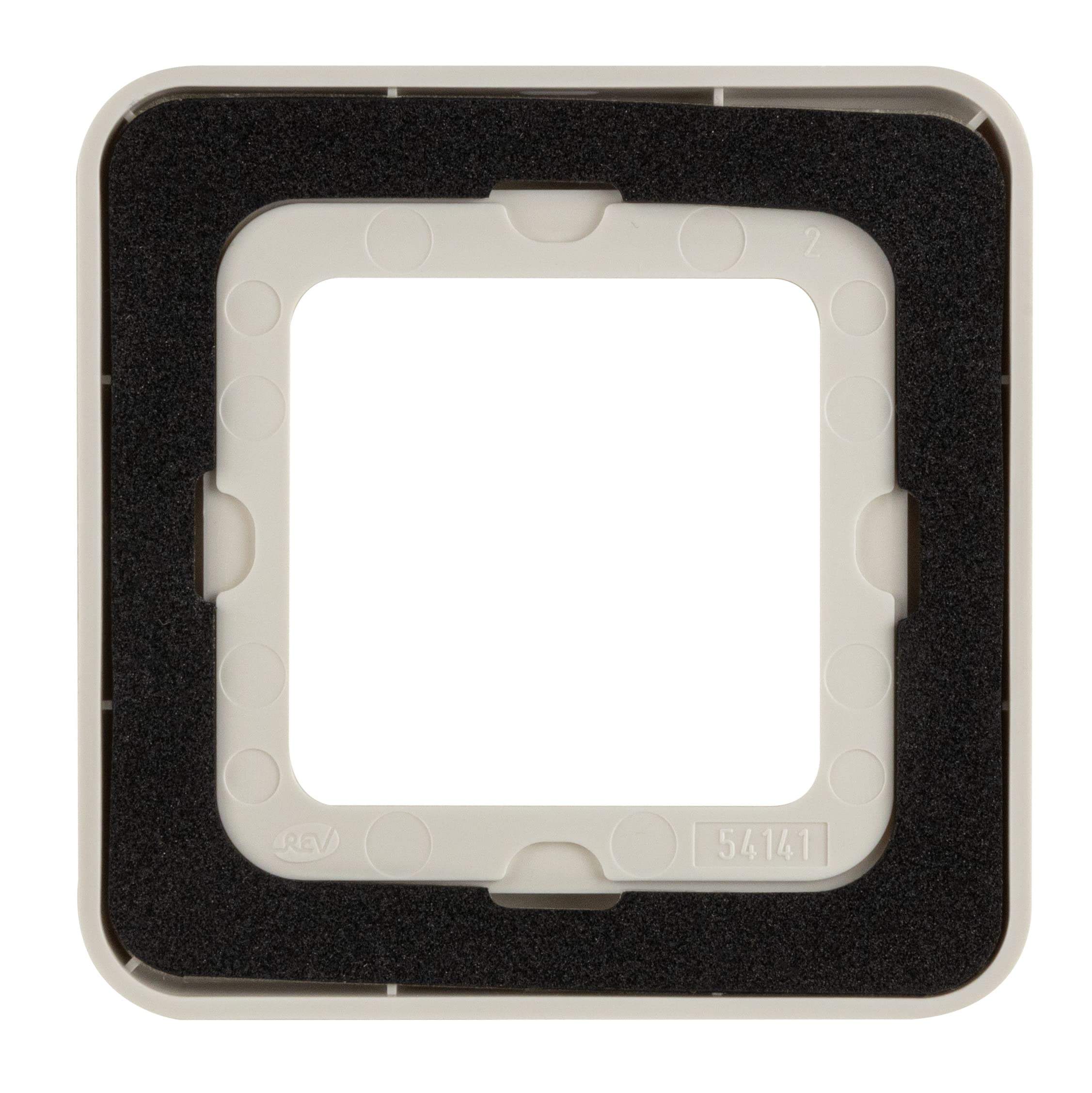 REV Ritter AquaKombi 0501620551 Frame 1-Hole White, Rahmen 1-fach - Image 4