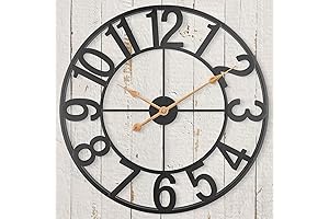 BEW Outdoor Clocks for Patio - Timepiece Perfection for Your Outdoor Haven