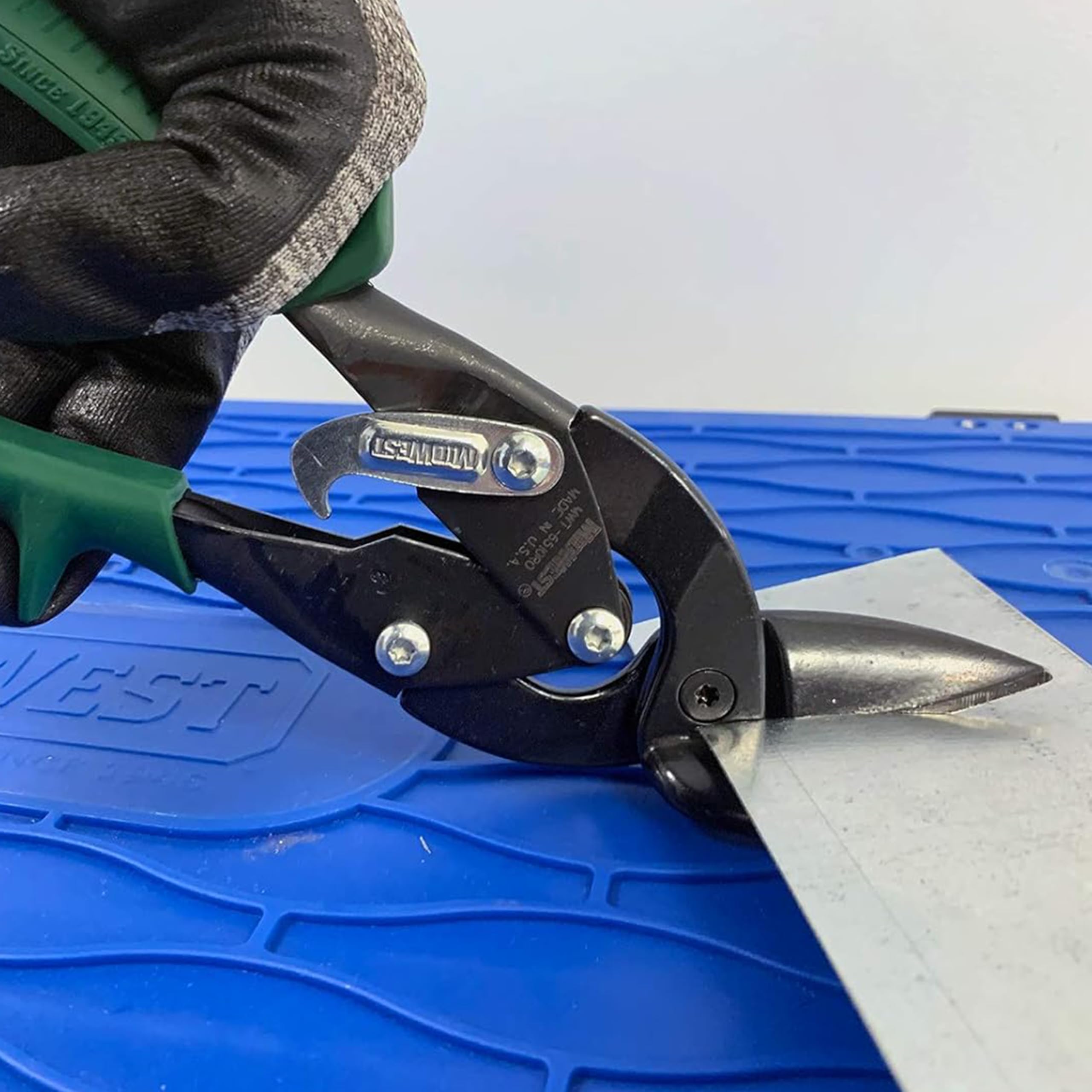 Taglialamine Midwest Snips - Forgiate Offset - Right Cut - Serie Blackout