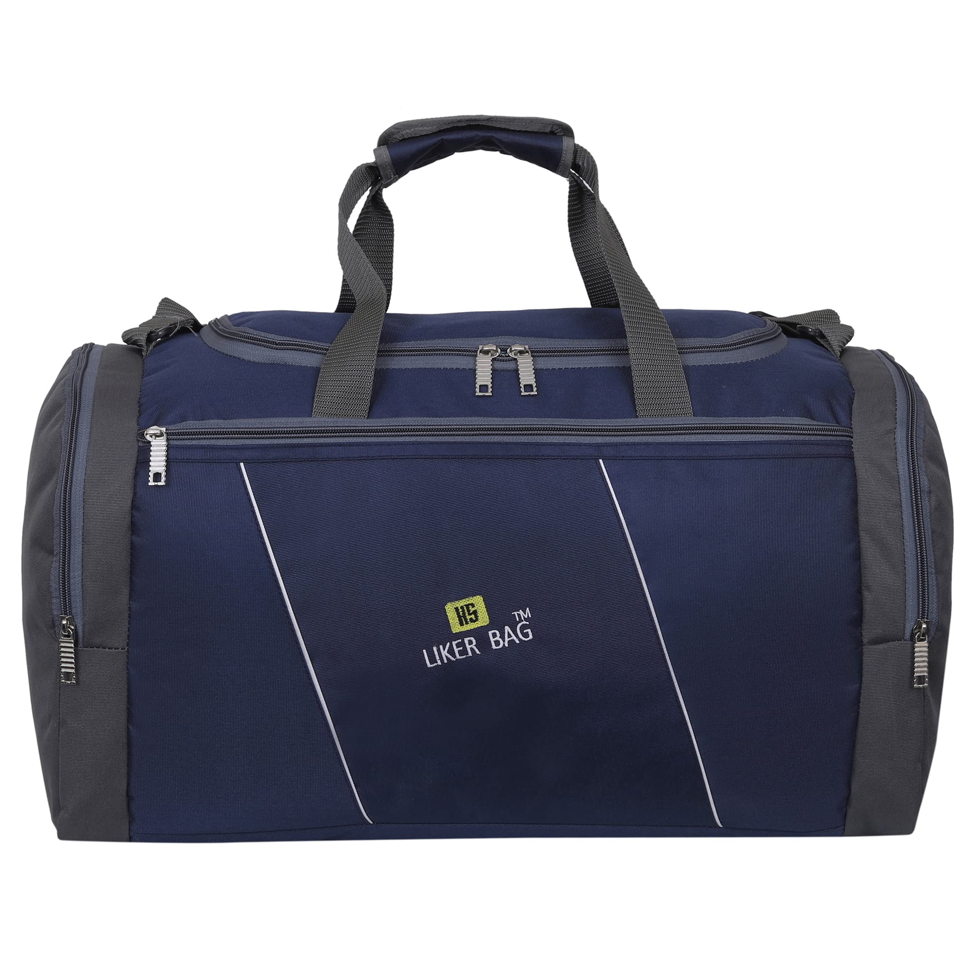 60 L Hand Duffel Bag - Heavy Carrier Luggage Bag Hand Duffel Bag - Luggage Bags for Men & Women 60 L Large Capacity (Navy Blue)