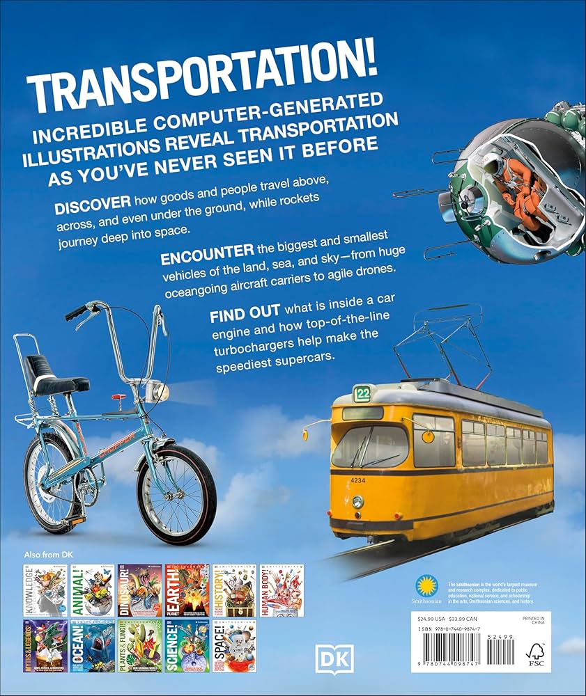 Transportation!: Cars, Trains, Ships and Planes as You've Never