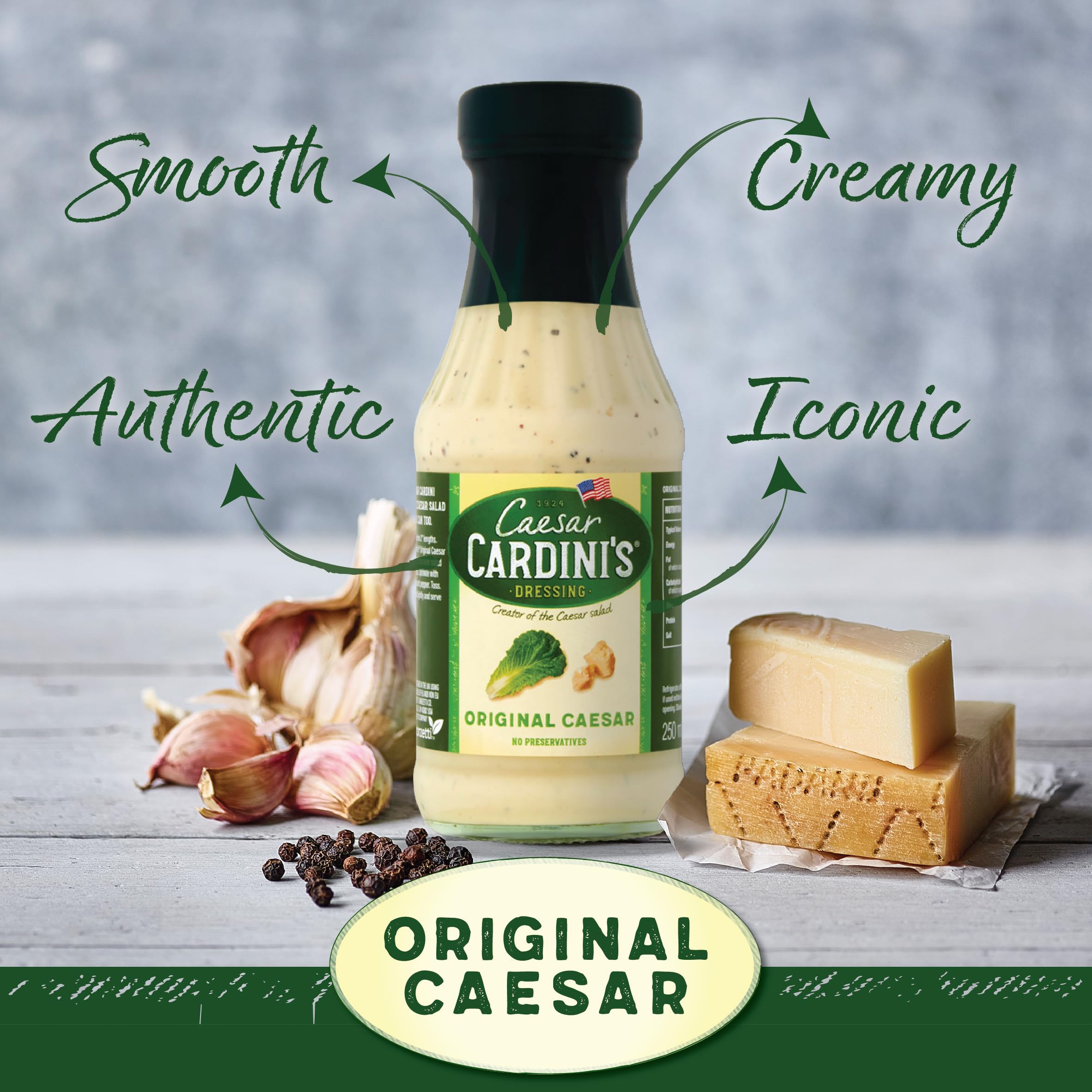 Cardini's Sauce Caesar Original 250 ml - Lot de 6