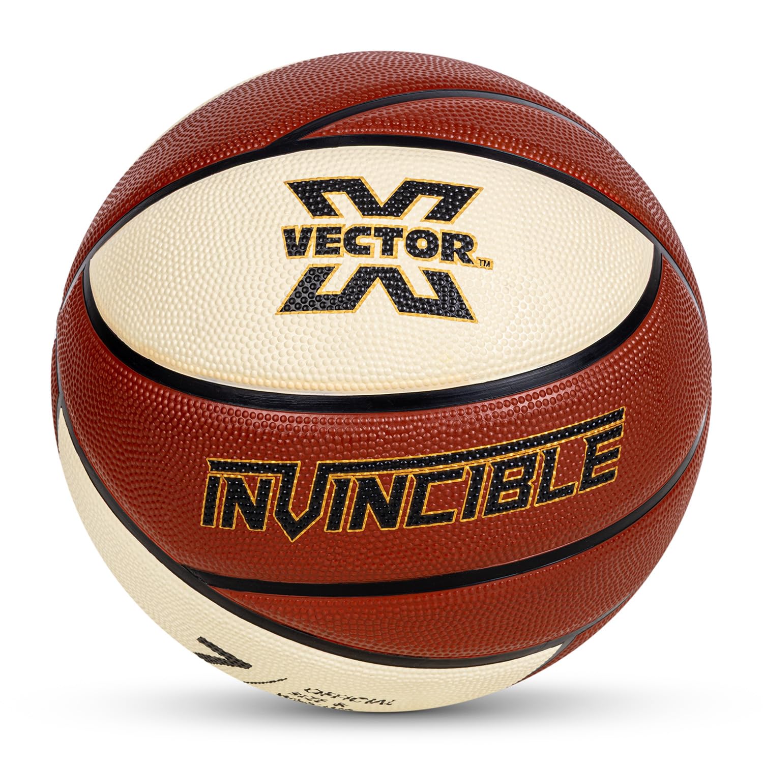 Buy Vector X 14 Panel Invincible Rubber Basket Ball |Official BFI