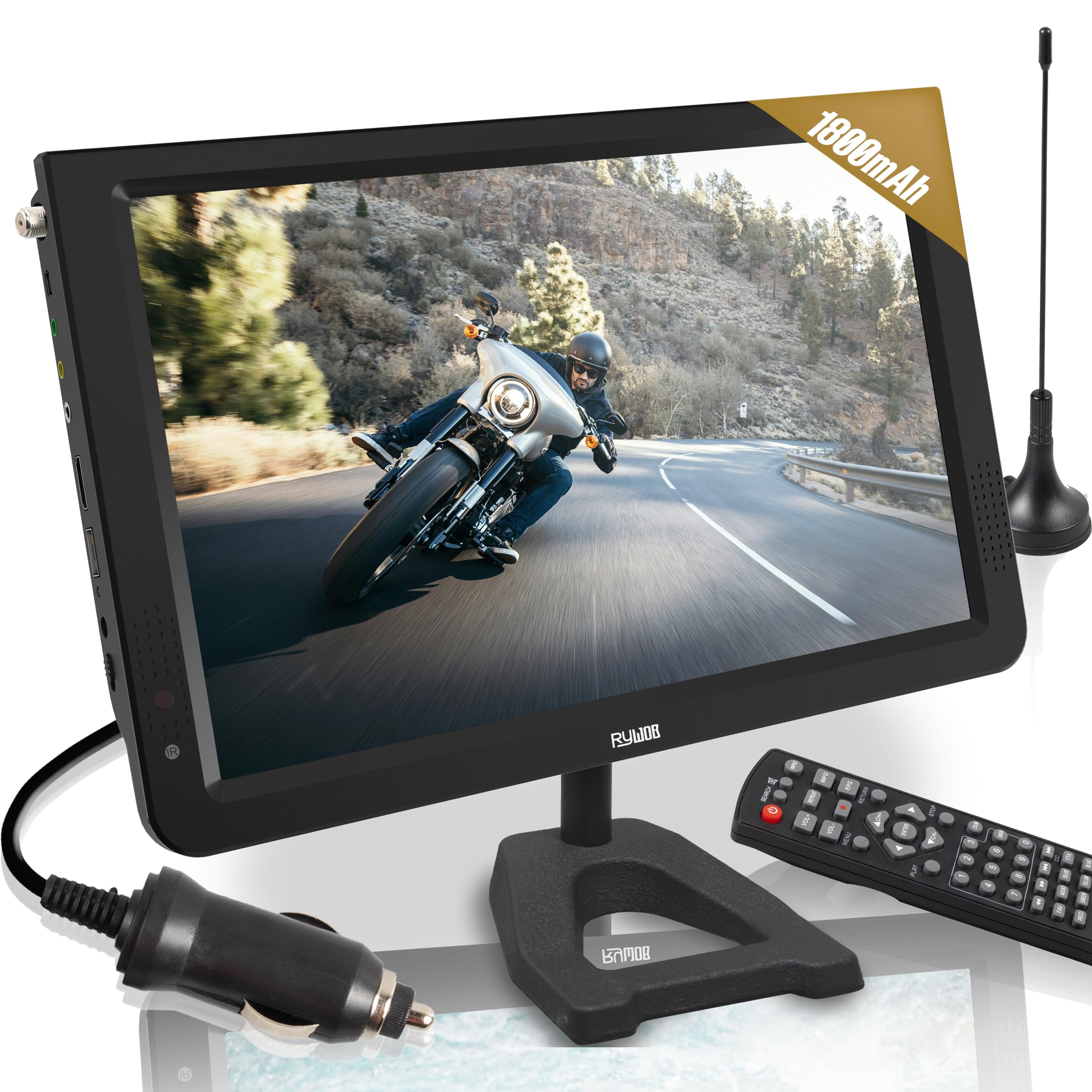 Rywob 12inch Portable TV