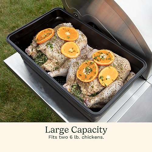 Miniatura 3 de Contenedor plegable para marinado XL Cuisinart, accesorios de parrilla de gran capacidad perfectos para barbacoas y fiestas, preparación de marinada