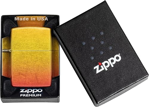 Miniatura 6 de Zippo Encendedor de bolsillo Ombre Orange Yellow 540 Fusion