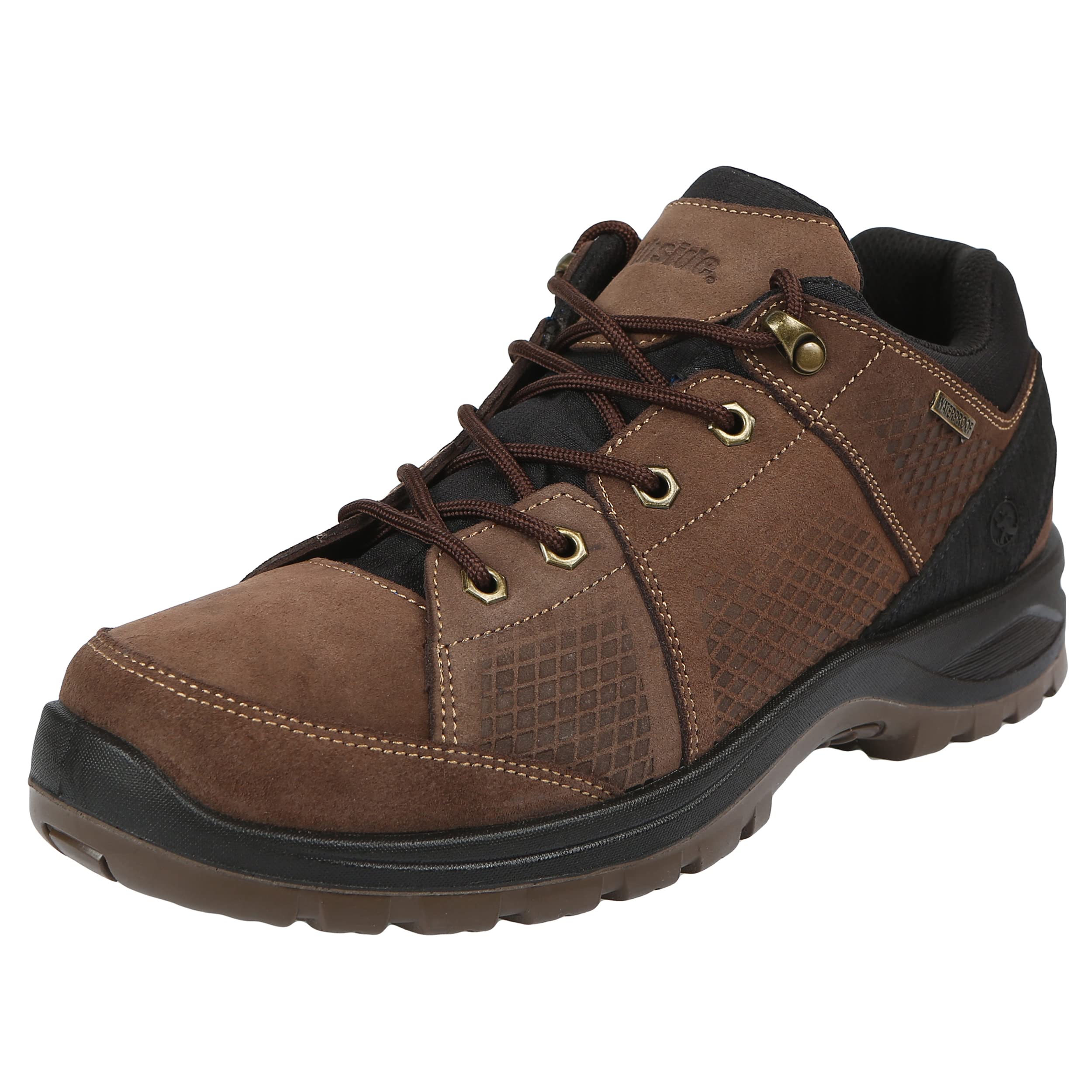 Northside Men's Rockford Waterproof Hiking Shoe, Dark Brown, 12