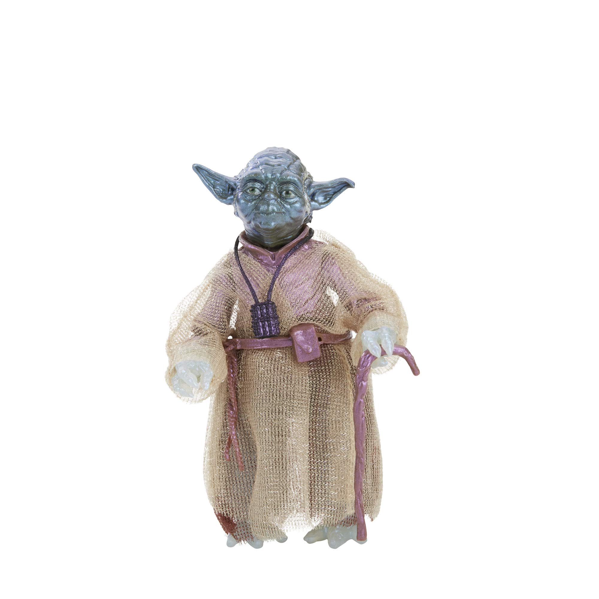 STAR WARS Black Series The Last Jedi Yoda (Force Spirit) Figura de acción – 6 Pulgadas a Escala Episodio VIII Coleccionable, sólido, Color Nailon/a, S (Hasbro 12)