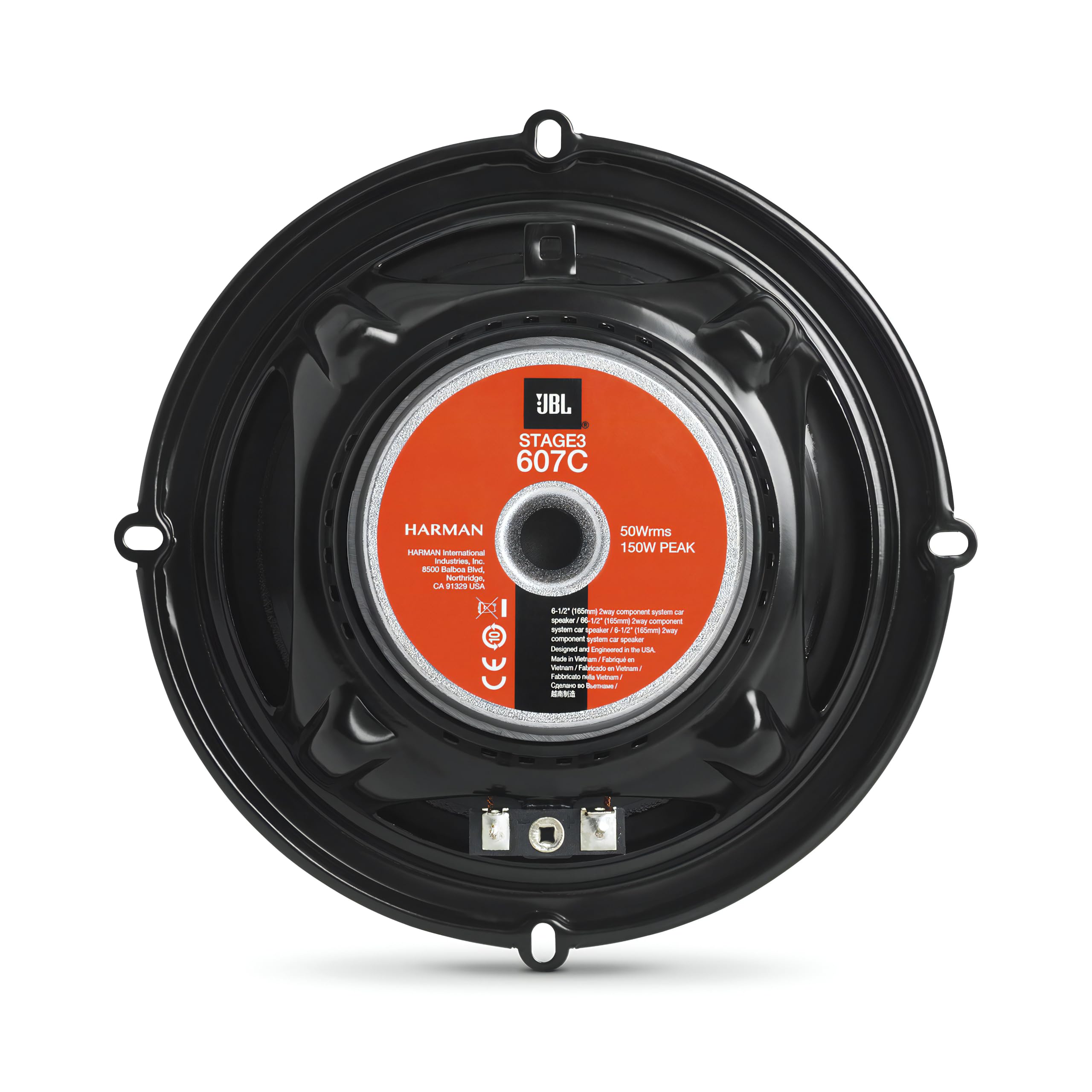 JBL Stage3 607C - 6,5" 16,5 cm 250 W 2-drożny system głośników komponentów drzwi
