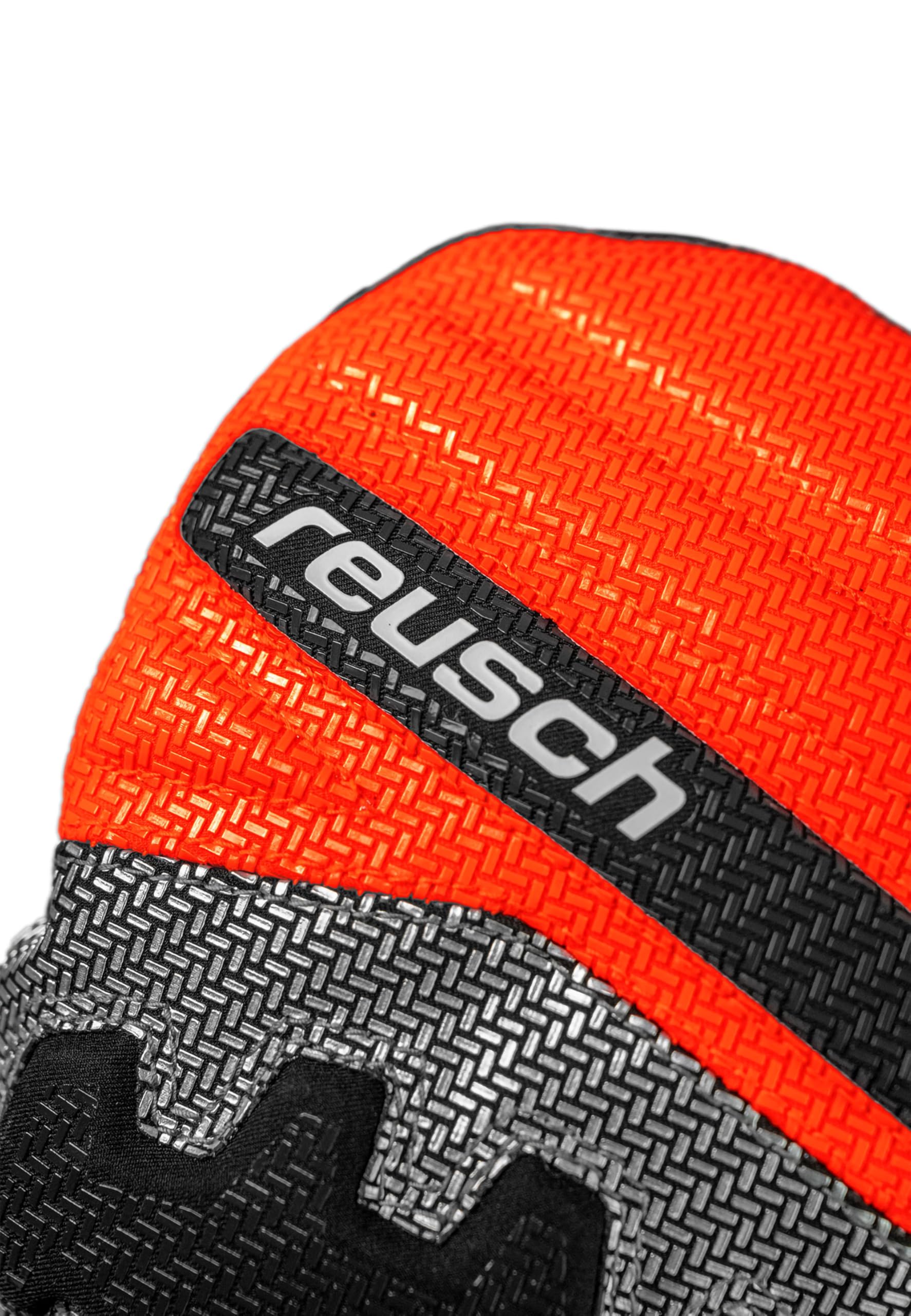 Reusch Worldcup Warrior Prime R-TEX XT Junior Mitaines de Course Chaudes pour Enfants et Adolescents Imperméables, Coupe-Vent et Respirantes, avec Rembourrage des articulations et des Doigts