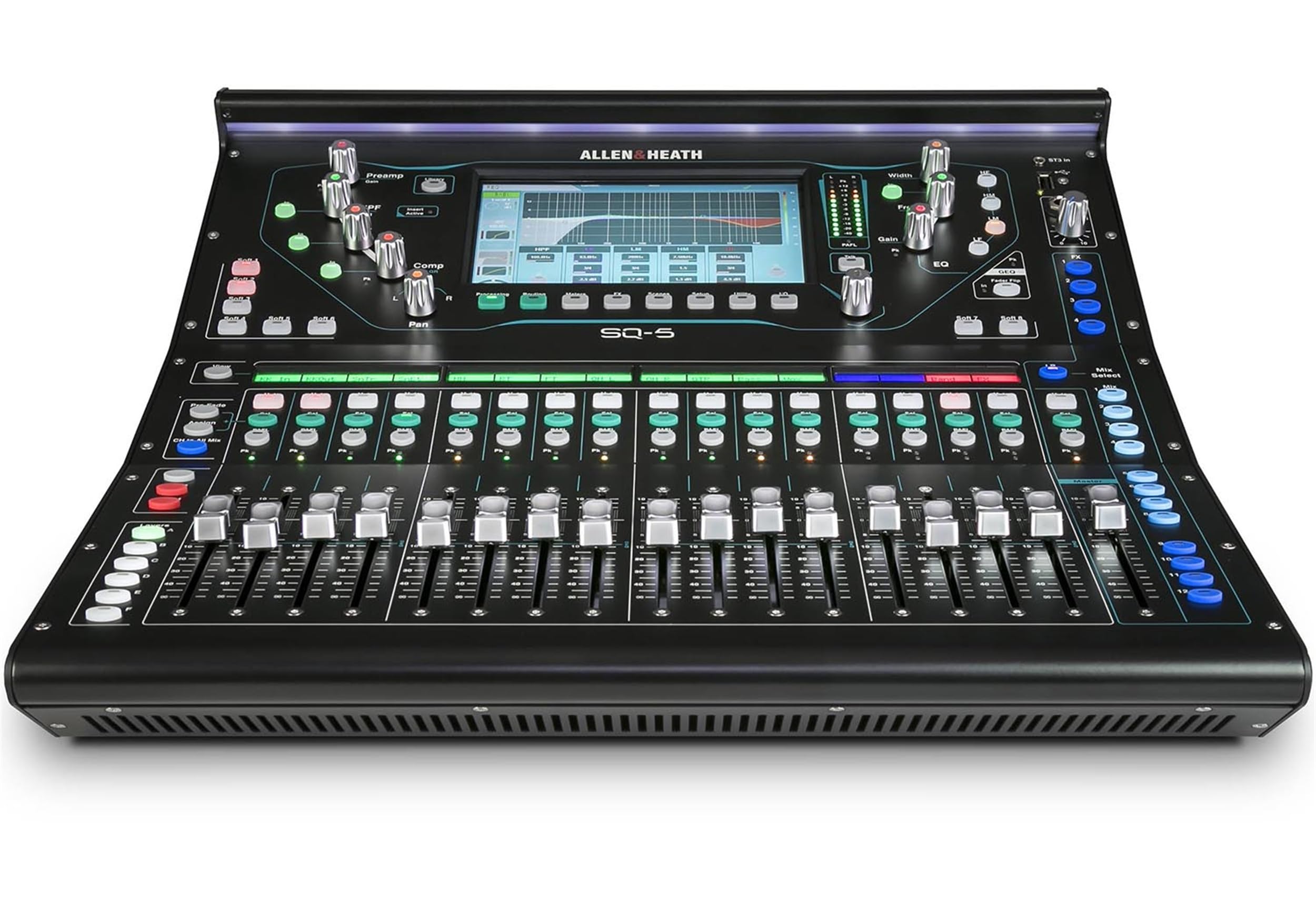 Allen & Heath SQ-5, 48 Channel 36 Bus Digital Mixer - Image 3