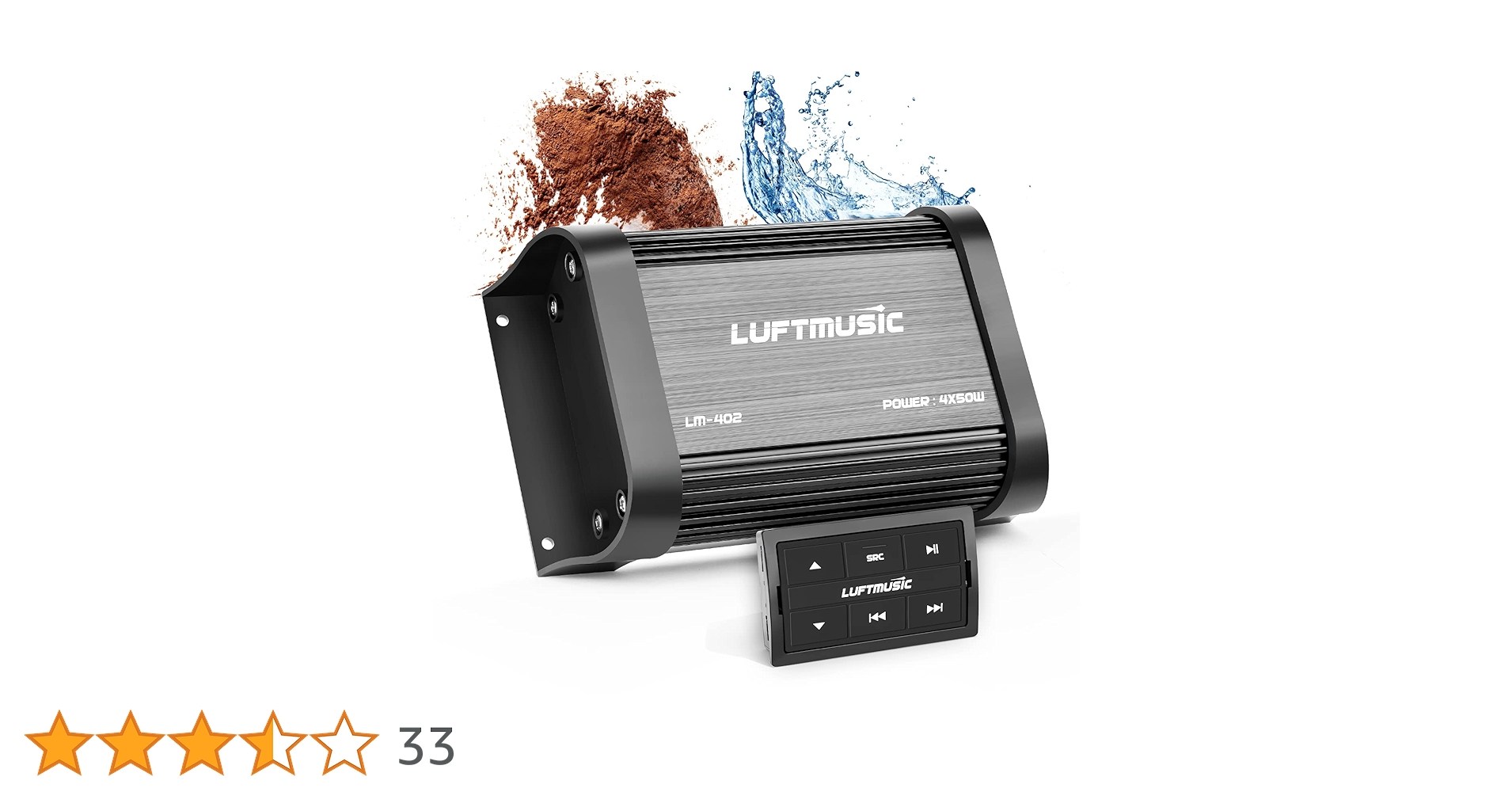 Amazon.co.jp: Luftmusic Bluetooth マリンアンプ 4チャンネル