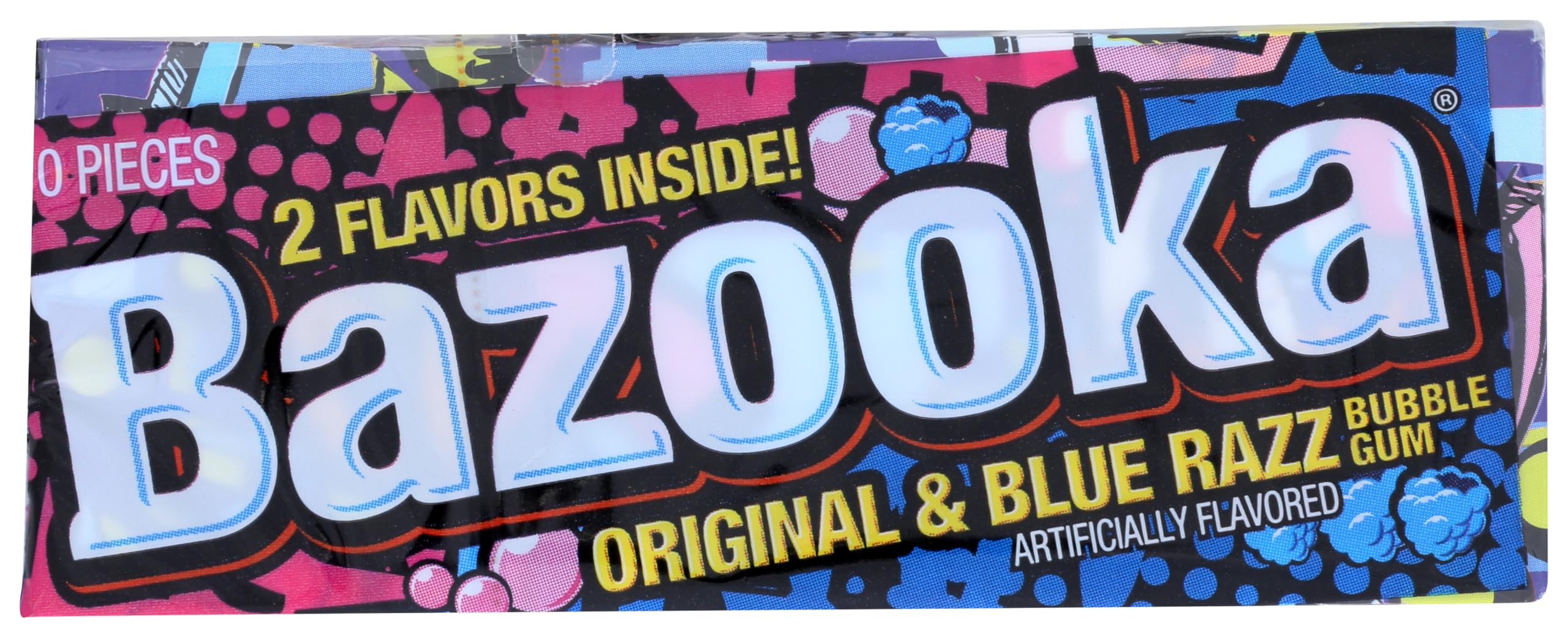 Bazooka, Bubble Gum Holiday Wallet Pack, 2.11 Ounce