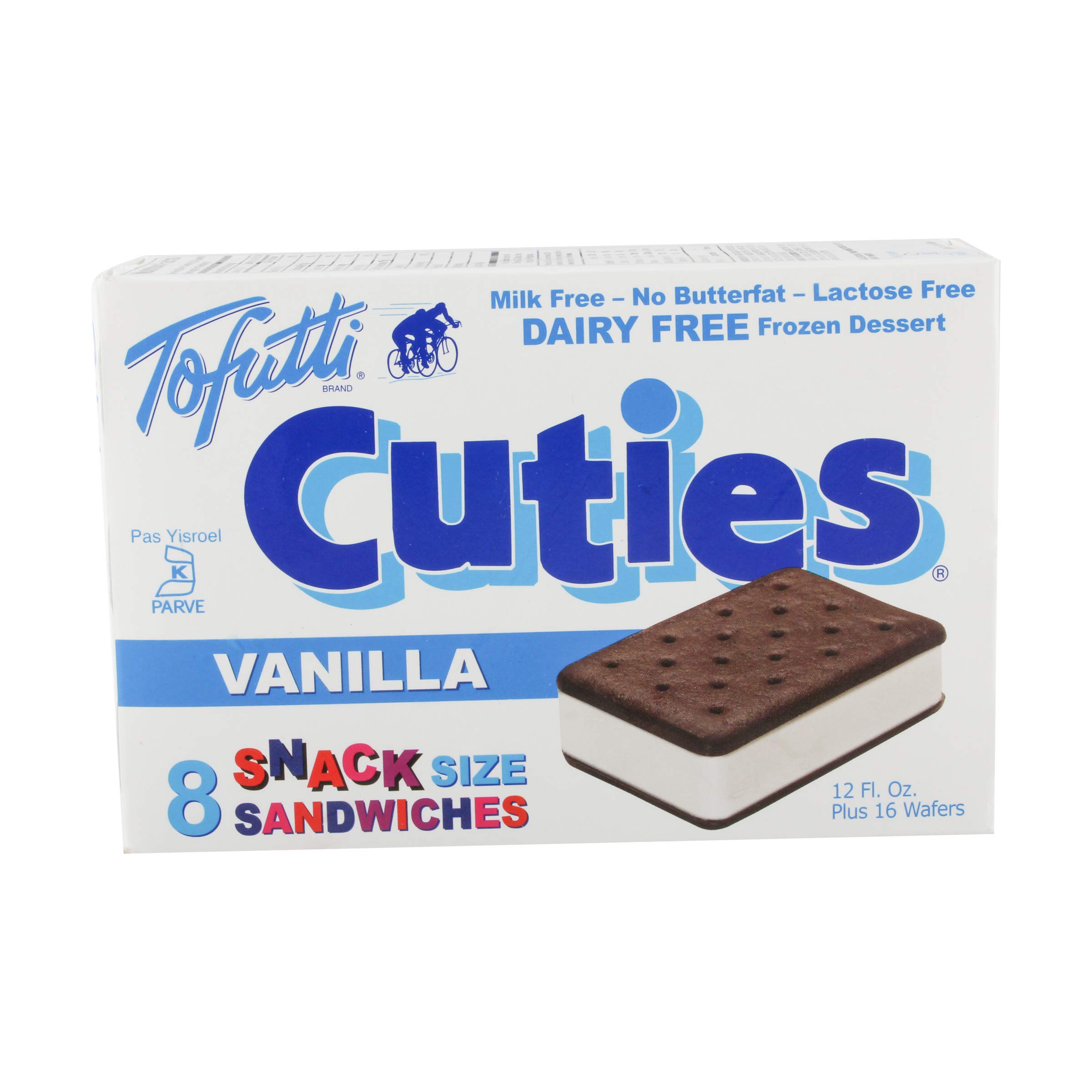 Tofutti, Tofu Cuties Vanilla Dairy Free, 12 Fl Oz